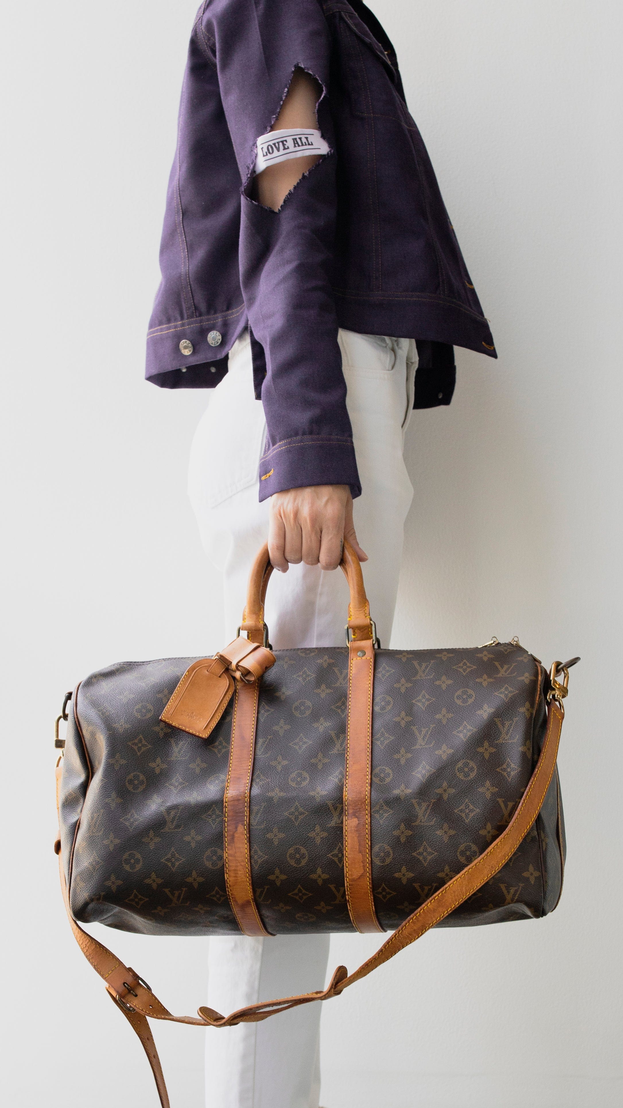 Louis Vuitton Louis Vuitton Monogram Keepall Bandouliere 45