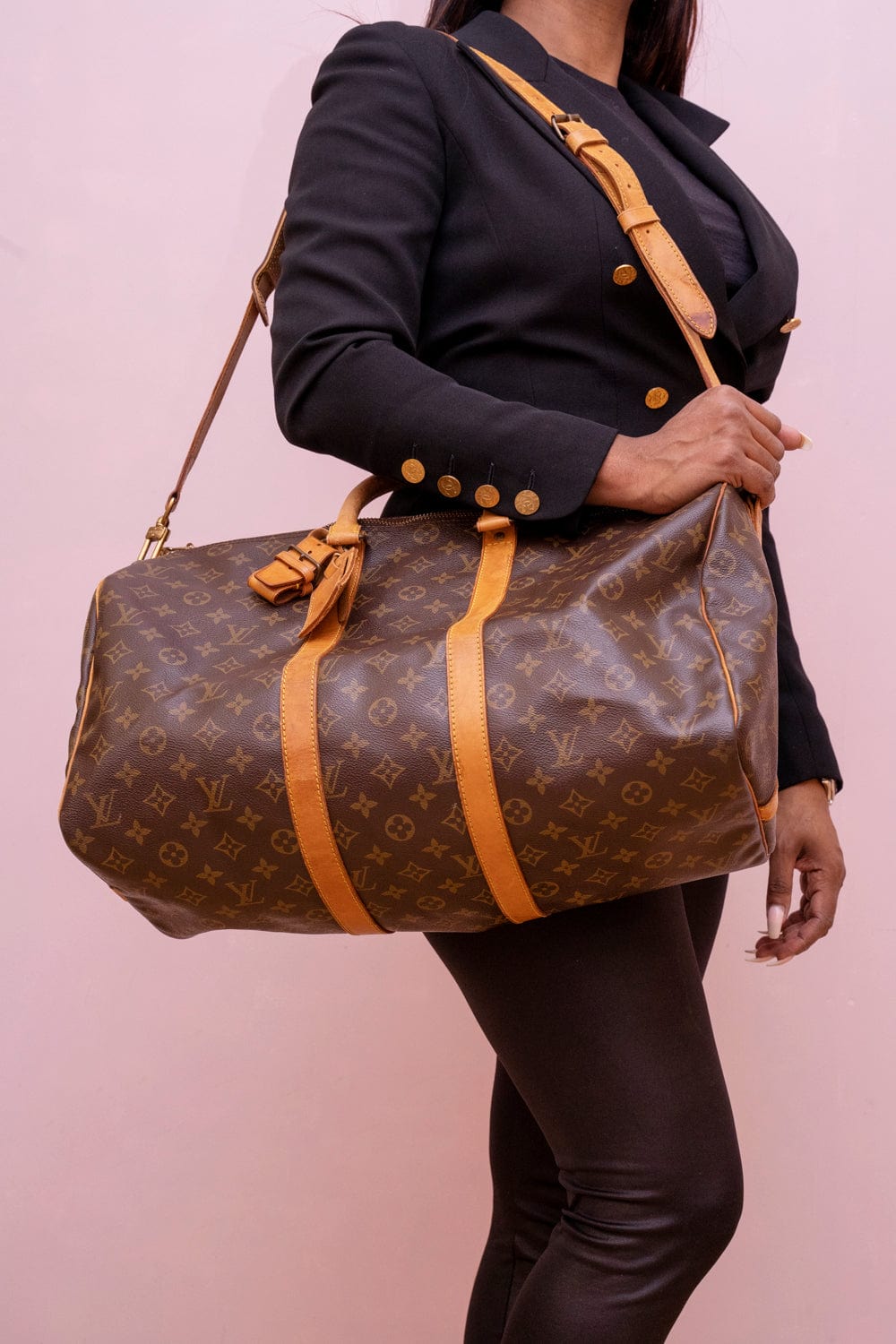 Louis Vuitton Louis Vuitton Monogram Keepall Bandouliere 45 - ARL1008