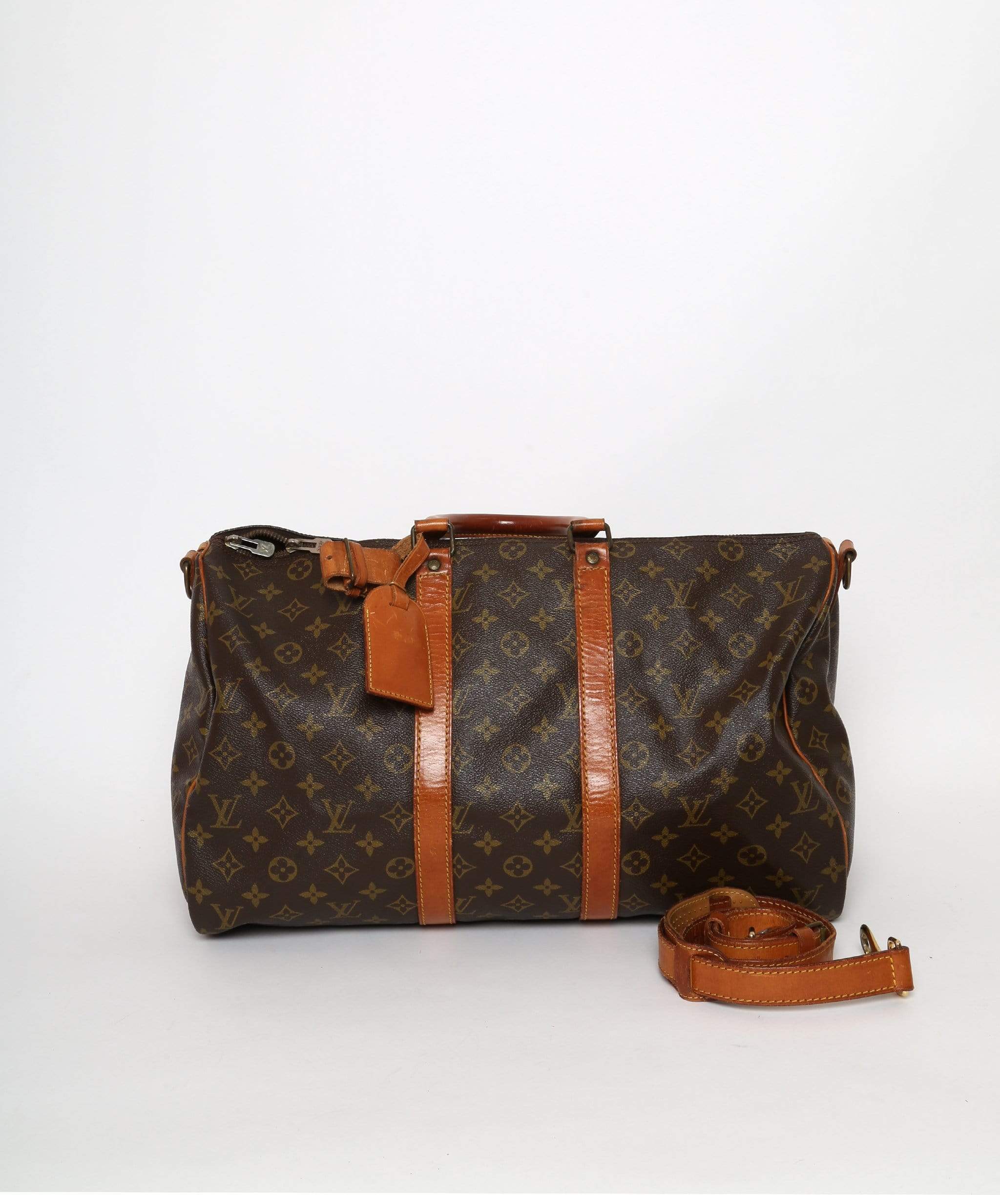 Louis Vuitton LOUIS VUITTON Monogram Keepall Bandouliere 45 Boston Bag 843