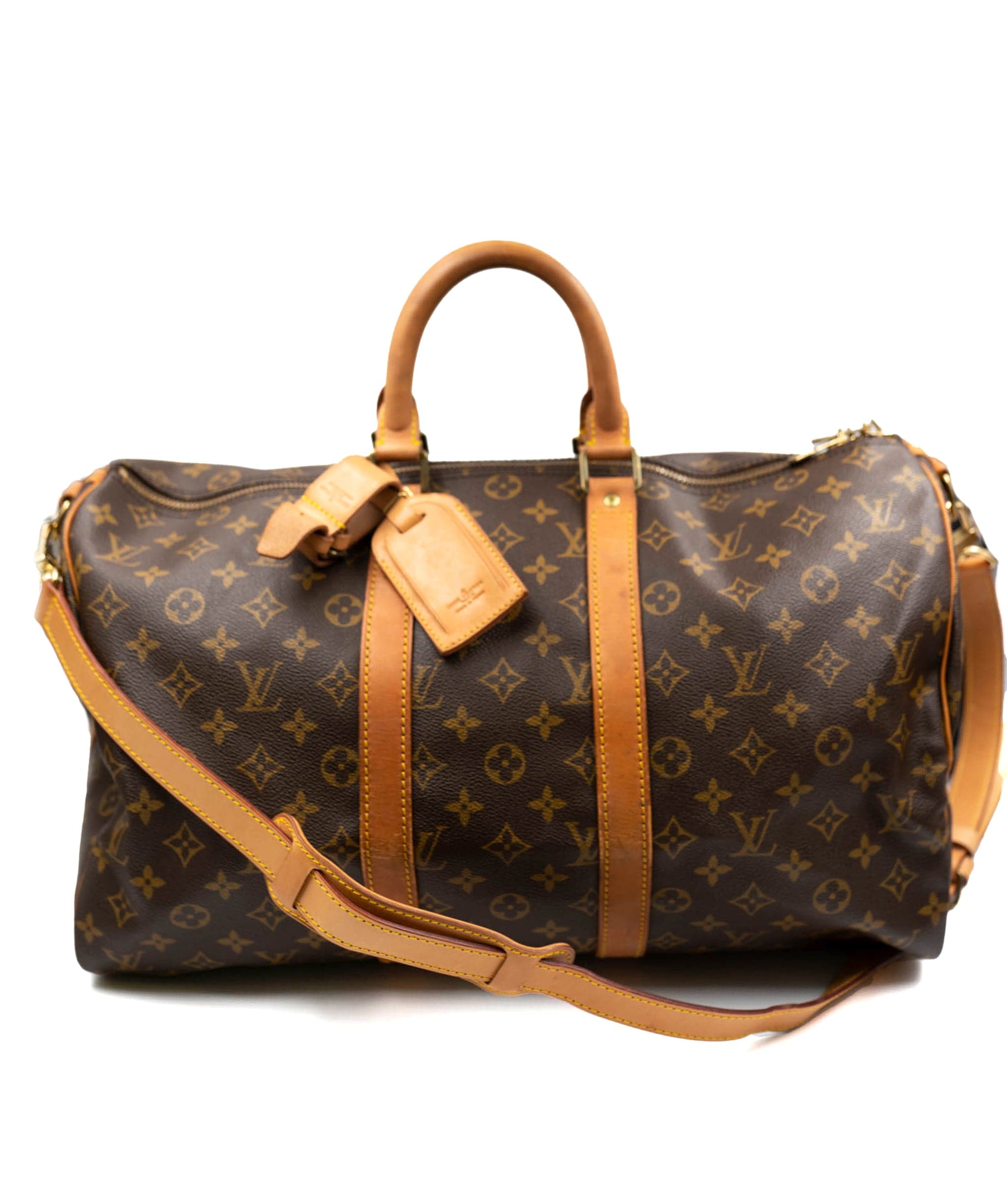 Louis Vuitton LOUIS VUITTON Monogram Keepall Bandouliere 45 Boston Bag  - AWL3655