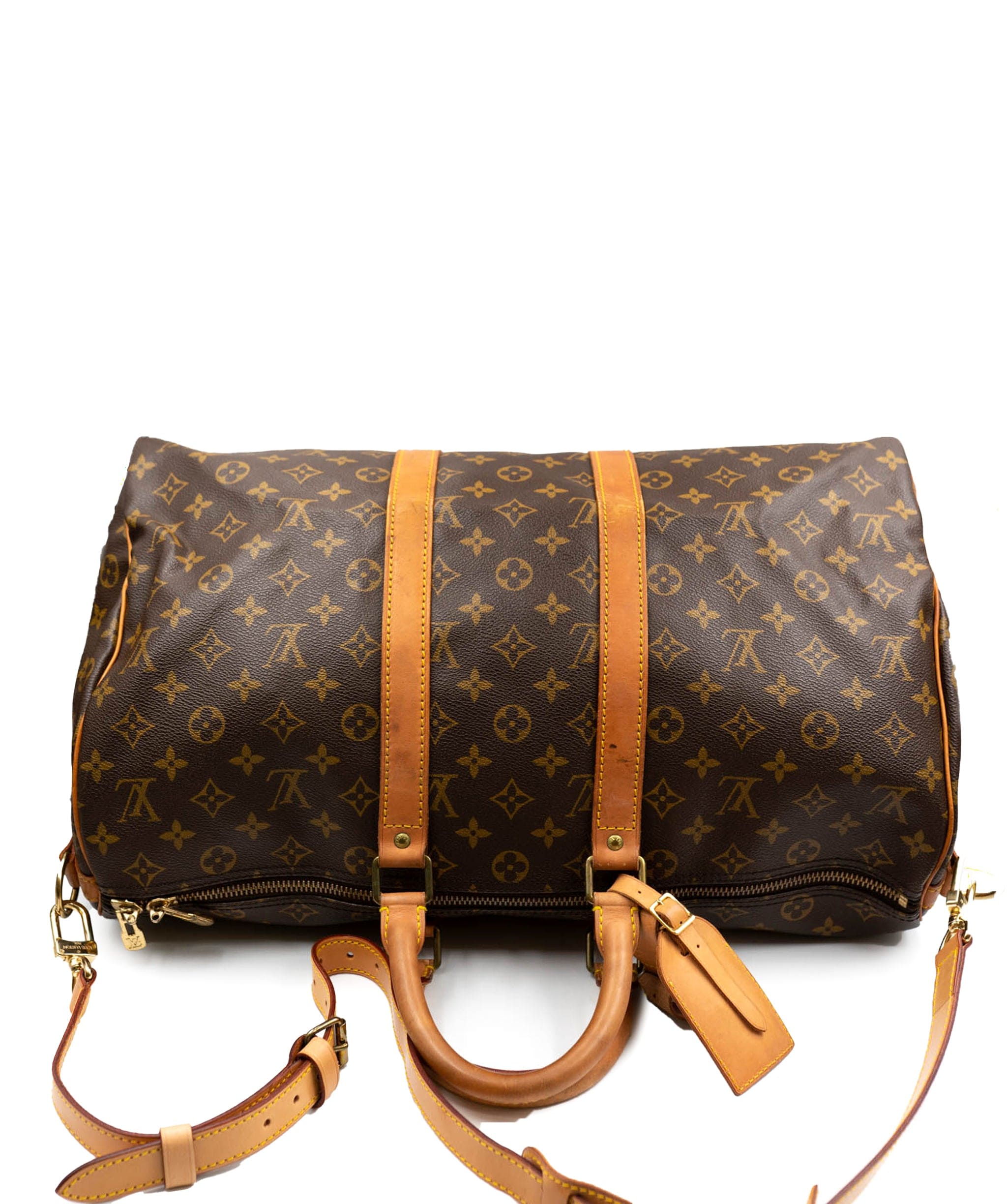 Louis Vuitton LOUIS VUITTON Monogram Keepall Bandouliere 45 Boston Bag  - AWL3655