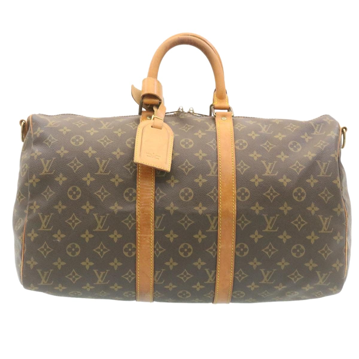 Louis Vuitton LOUIS VUITTON Monogram Keepall Bandouliere 45 Boston Bag M41418 LV Auth ar5533 - AWL2095