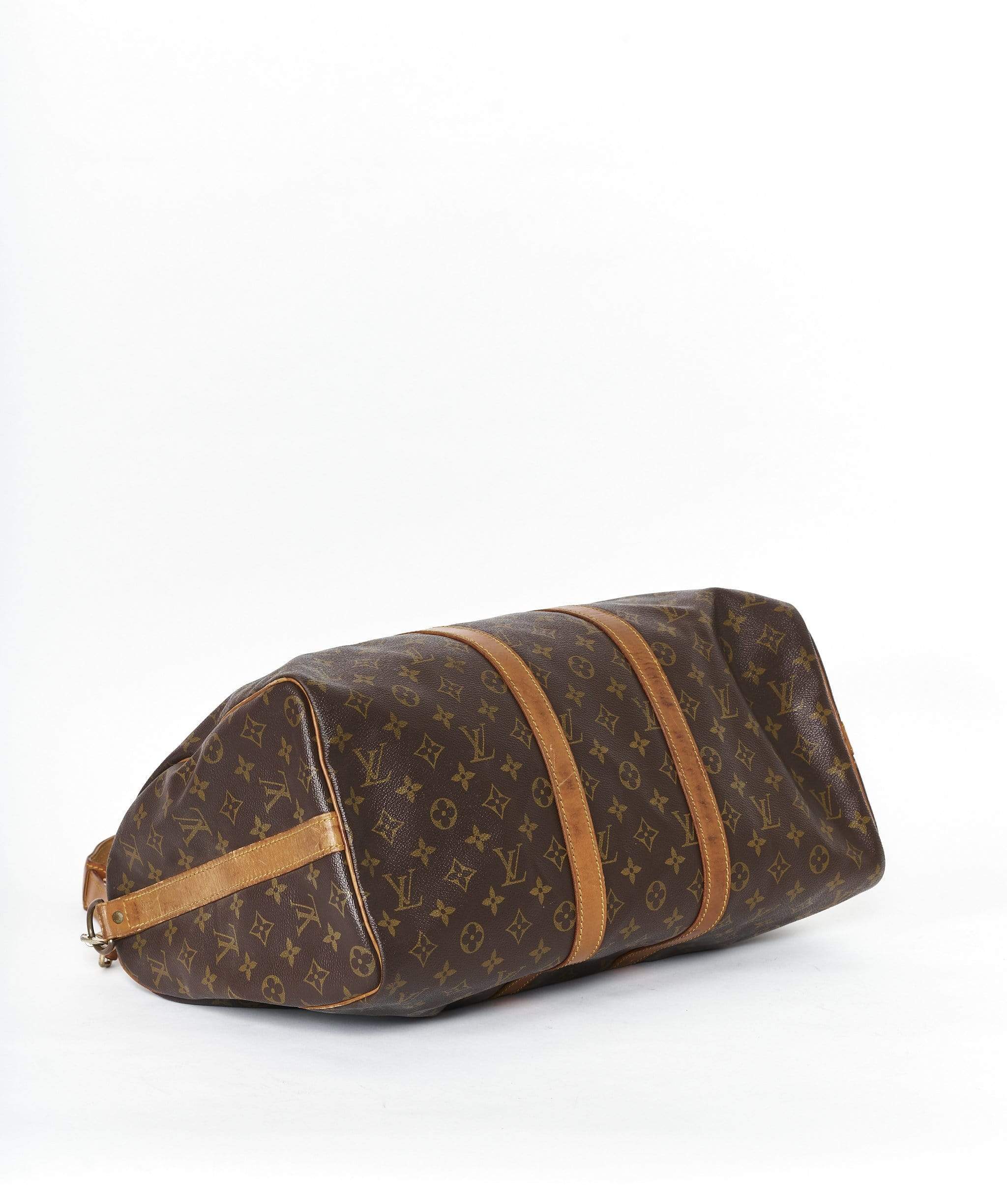 Louis Vuitton LOUIS VUITTON Monogram Keepall Bandouliere 45 Boston Bag VI872