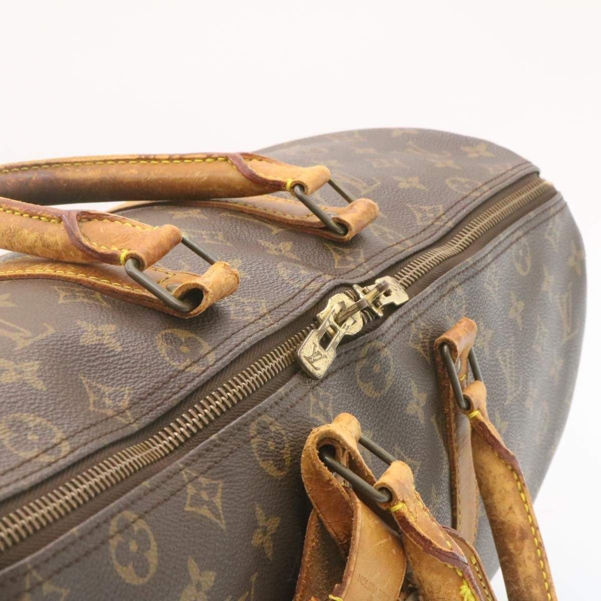 Louis Vuitton LOUIS VUITTON Monogram Keepall Bandouliere 45 Boston Bag with Strap - AWL1433