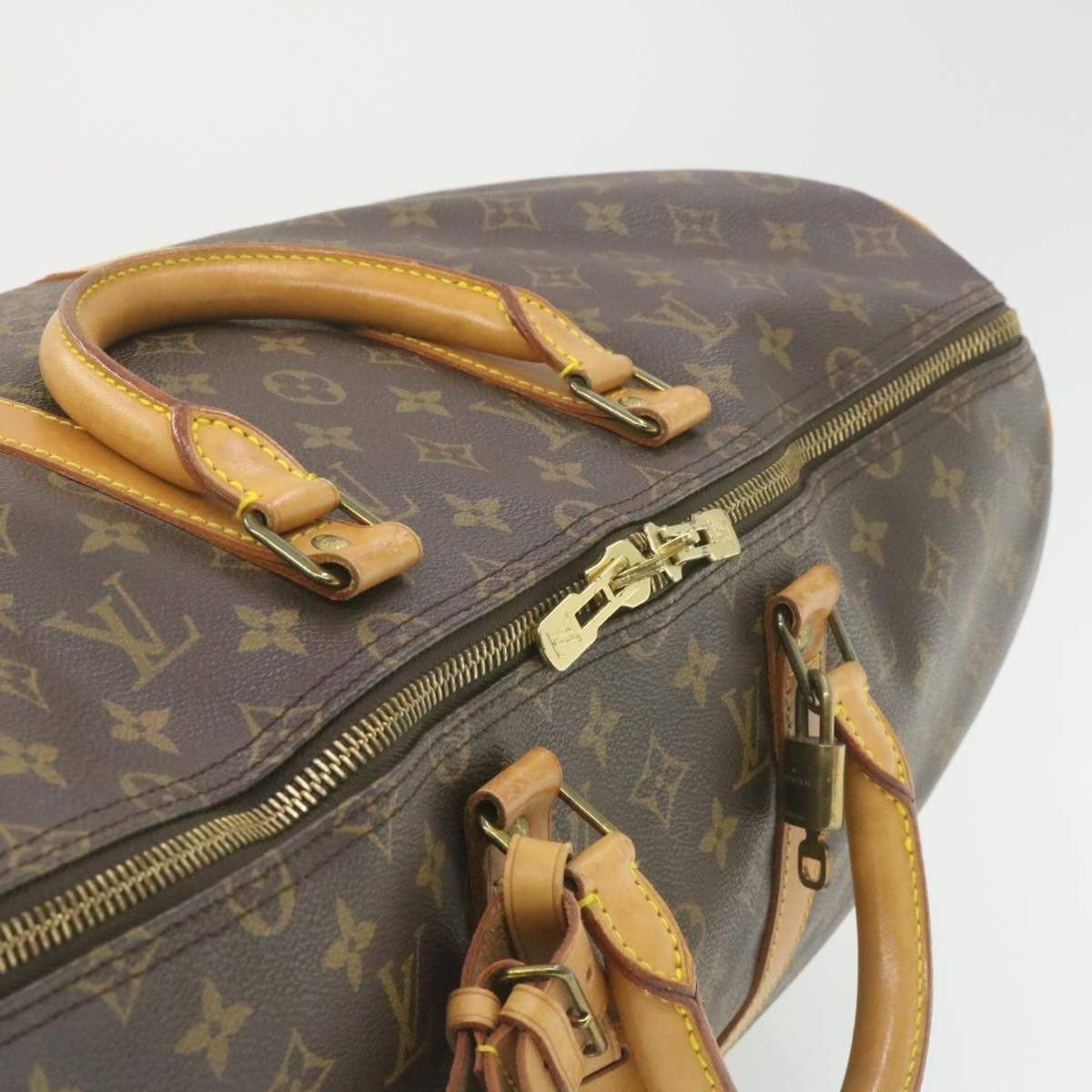 Louis Vuitton LOUIS VUITTON Monogram Keepall Bandouliere 50 Boston Bag M41416 LV Auth 21078 VI1921