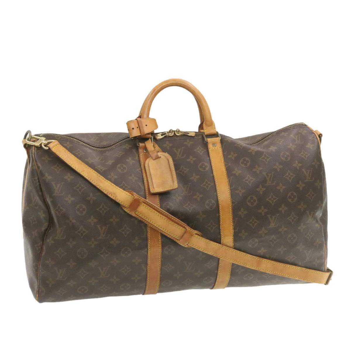 Louis Vuitton LOUIS VUITTON Monogram Keepall Bandouliere 50 Boston Bag VI8805