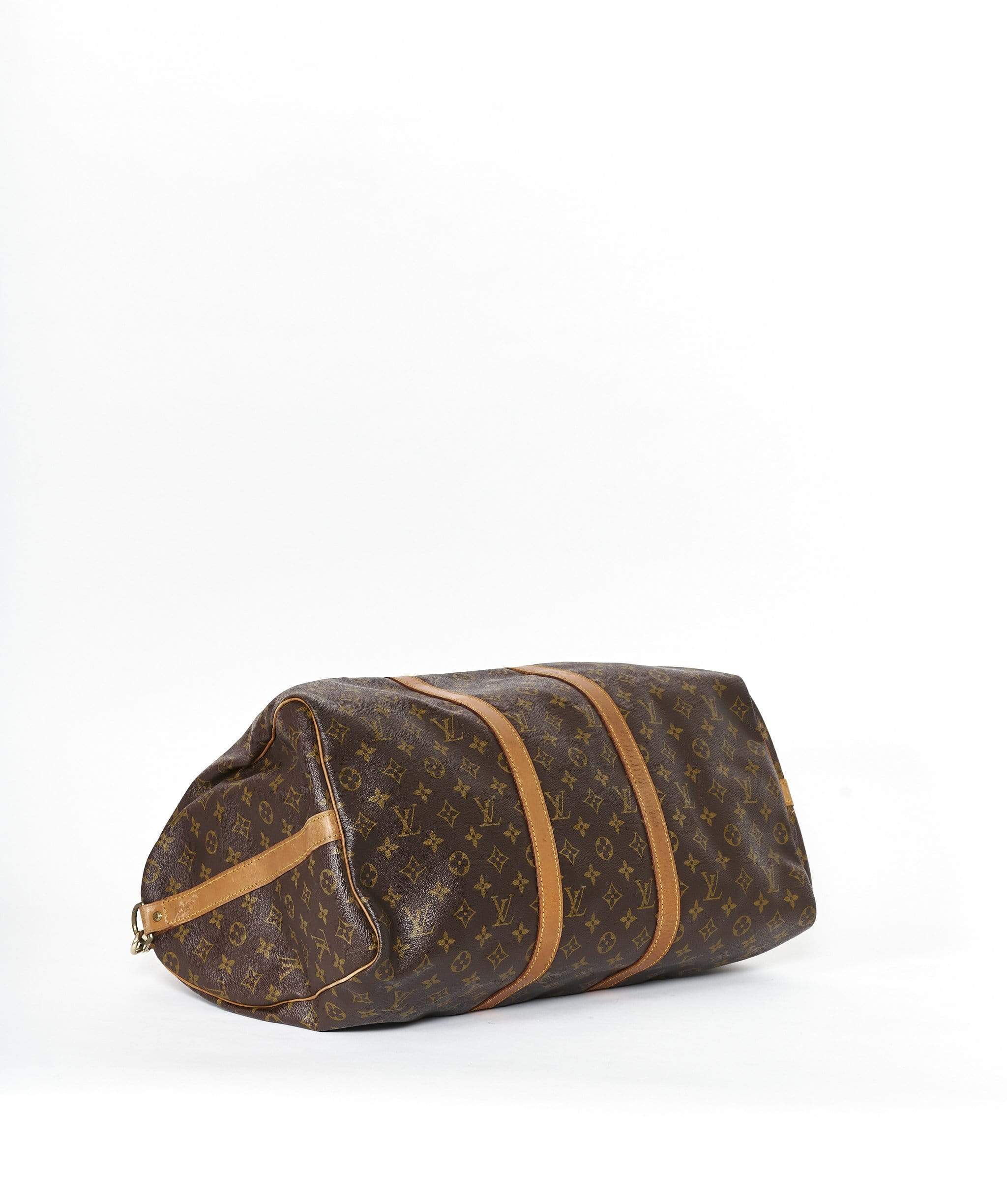 Louis Vuitton LOUIS VUITTON Monogram Keepall Bandouliere 50 Boston Bag VI881