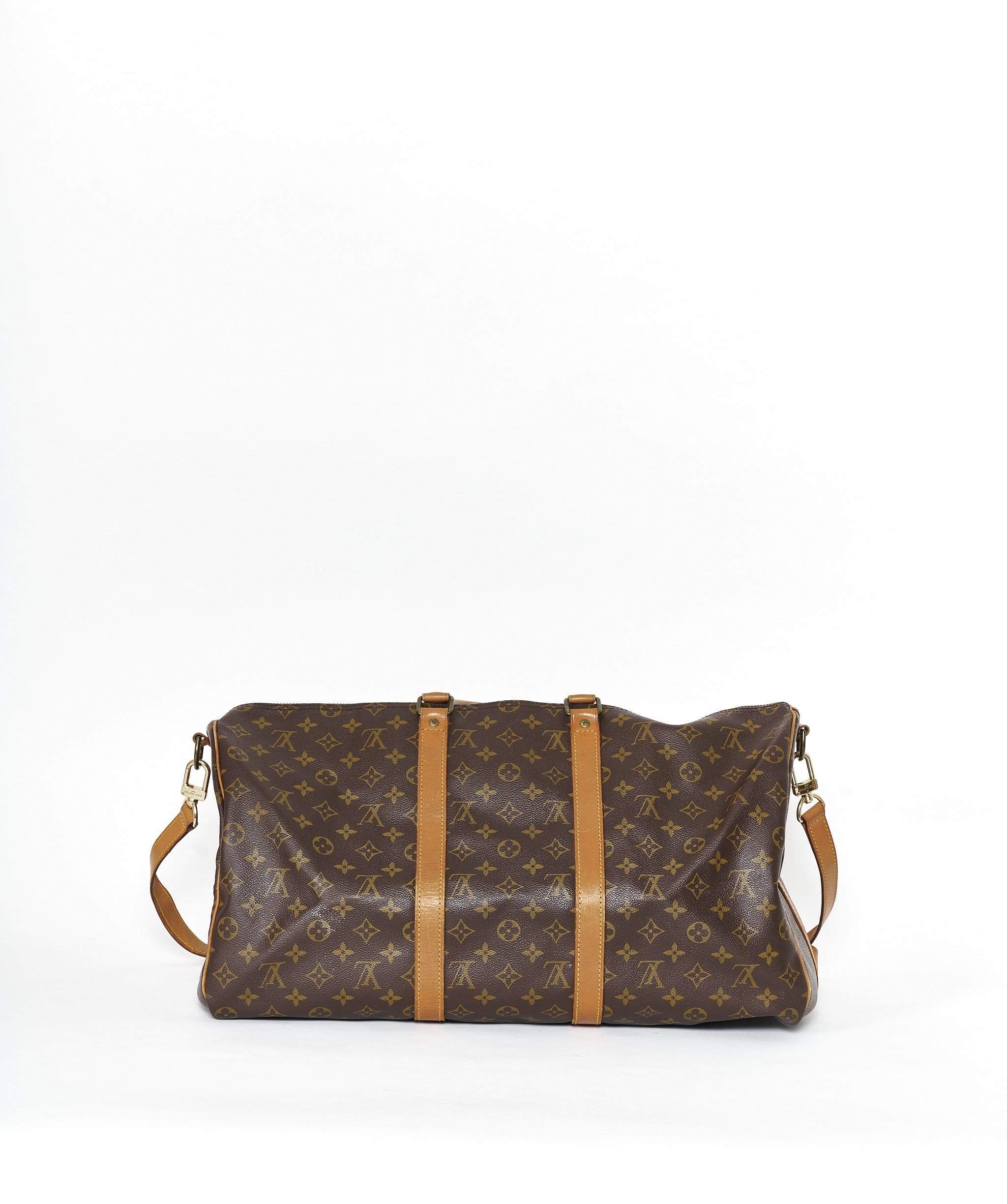 Louis Vuitton LOUIS VUITTON Monogram Keepall Bandouliere 50 Boston Bag VI881