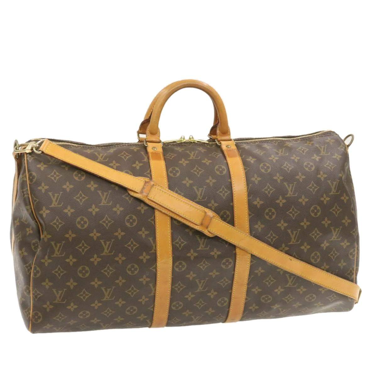 Louis Vuitton Louis Vuitton Monogram Keepall Bandouliere 55