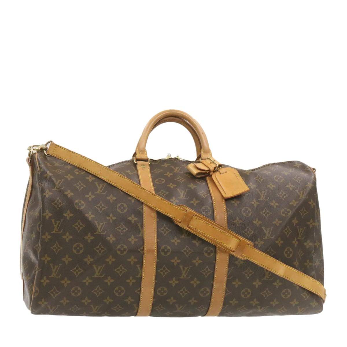 Louis Vuitton Louis Vuitton Monogram Keepall Bandouliere 55