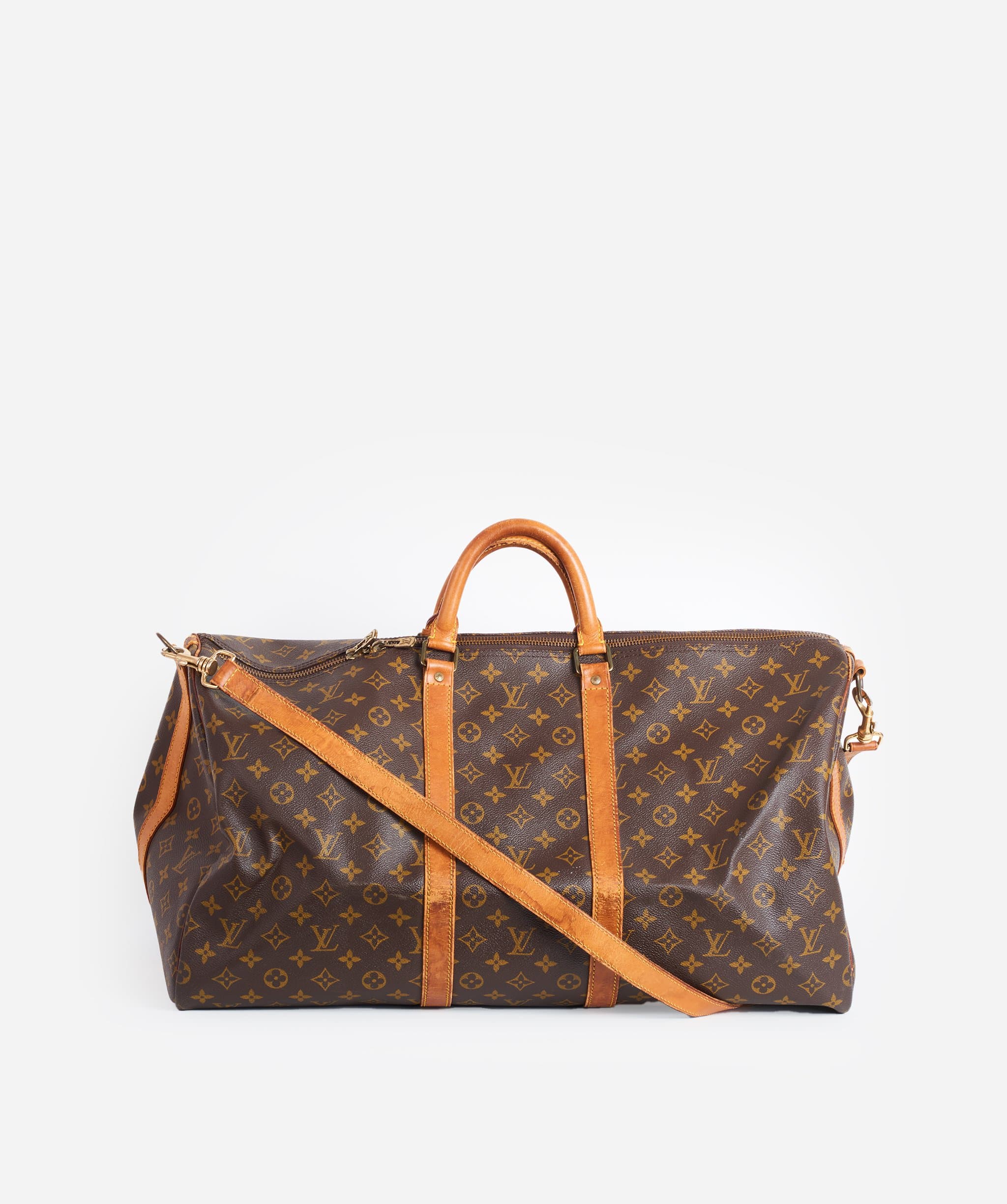 Louis Vuitton LOUIS VUITTON Monogram Keepall Bandouliere 55 Boston Bag LV  VI864