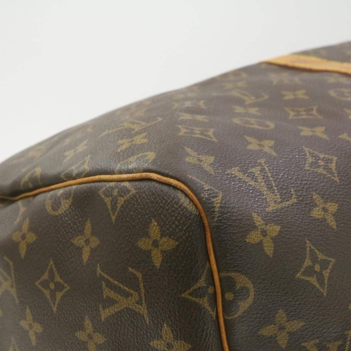 Louis Vuitton LOUIS VUITTON Monogram Keepall Bandouliere 55 Boston Bag M41414 LV Auth yt142