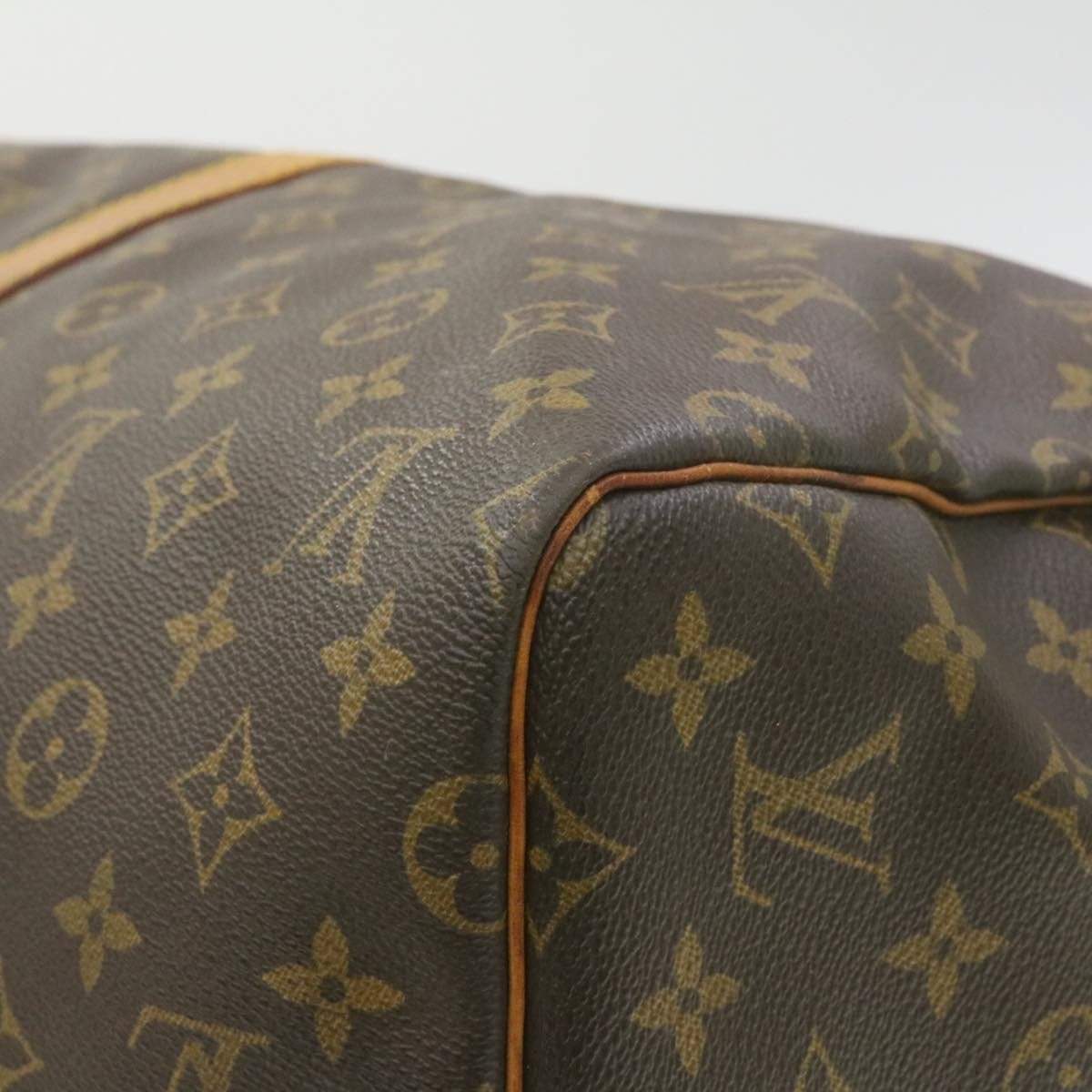 Louis Vuitton LOUIS VUITTON Monogram Keepall Bandouliere 55 Boston Bag M41414 LV Auth yt142