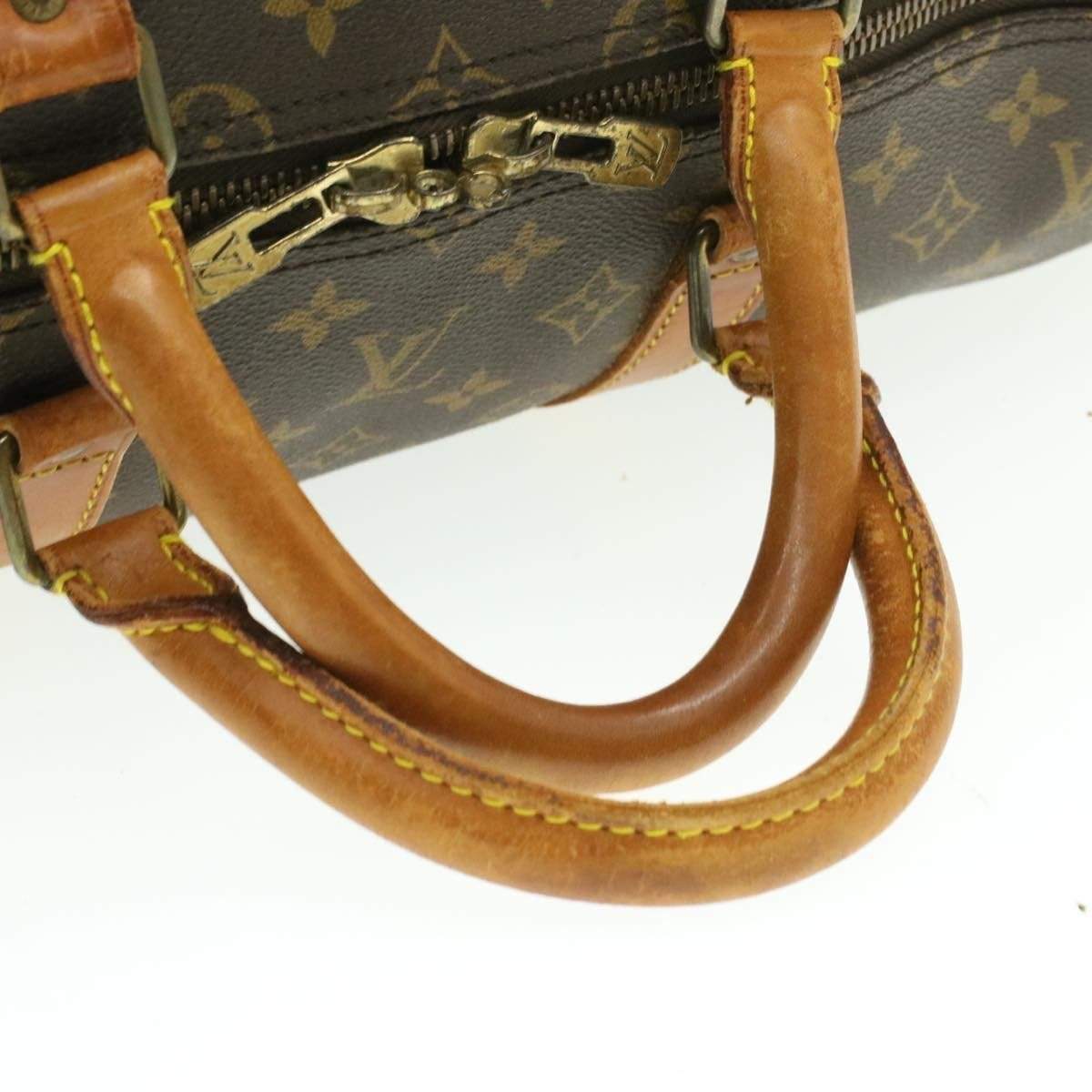 Louis Vuitton LOUIS VUITTON Monogram Keepall Bandouliere 55 Boston Bag MI864