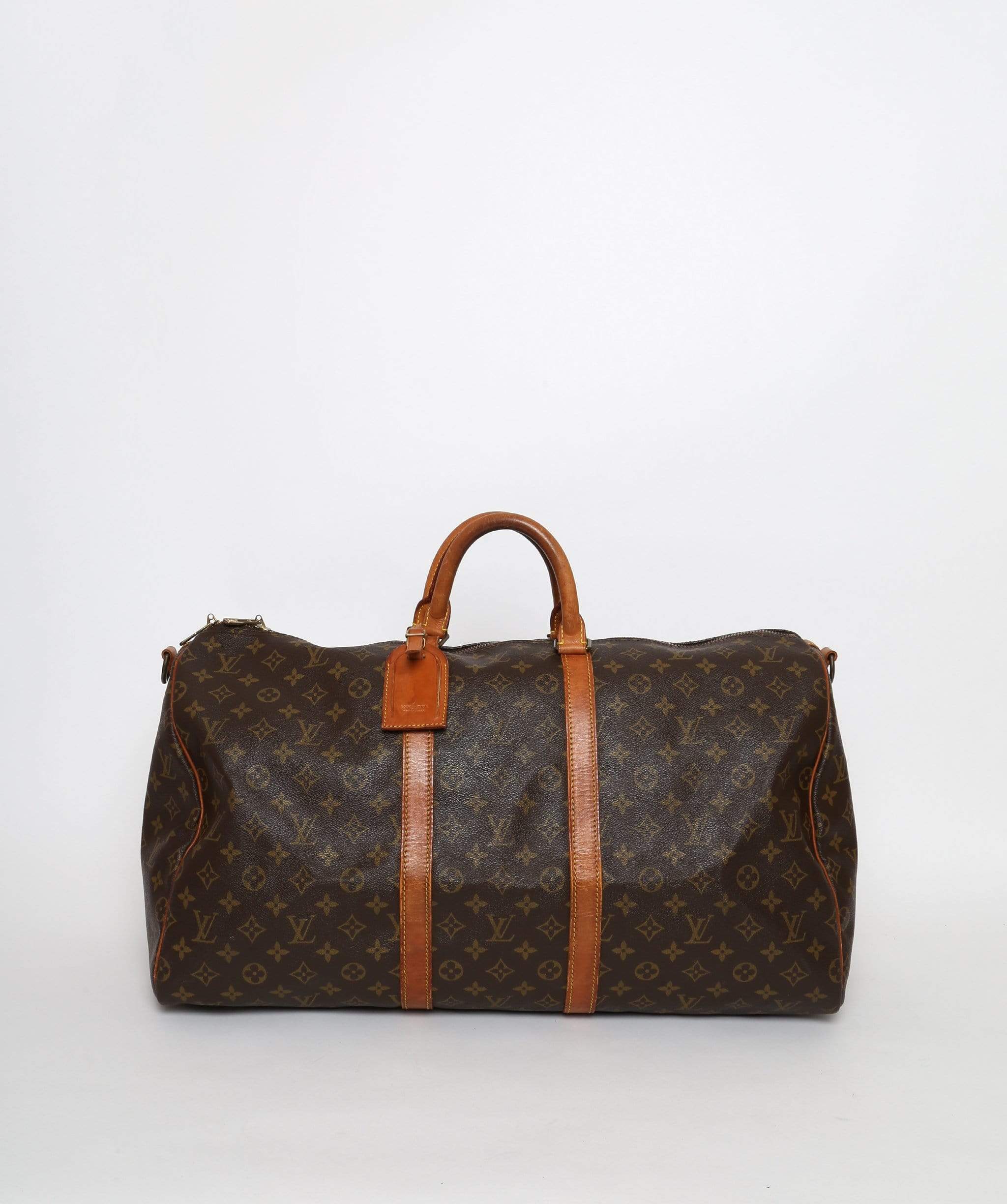 Louis Vuitton LOUIS VUITTON Monogram Keepall Bandouliere 55 Boston Bag VI 874