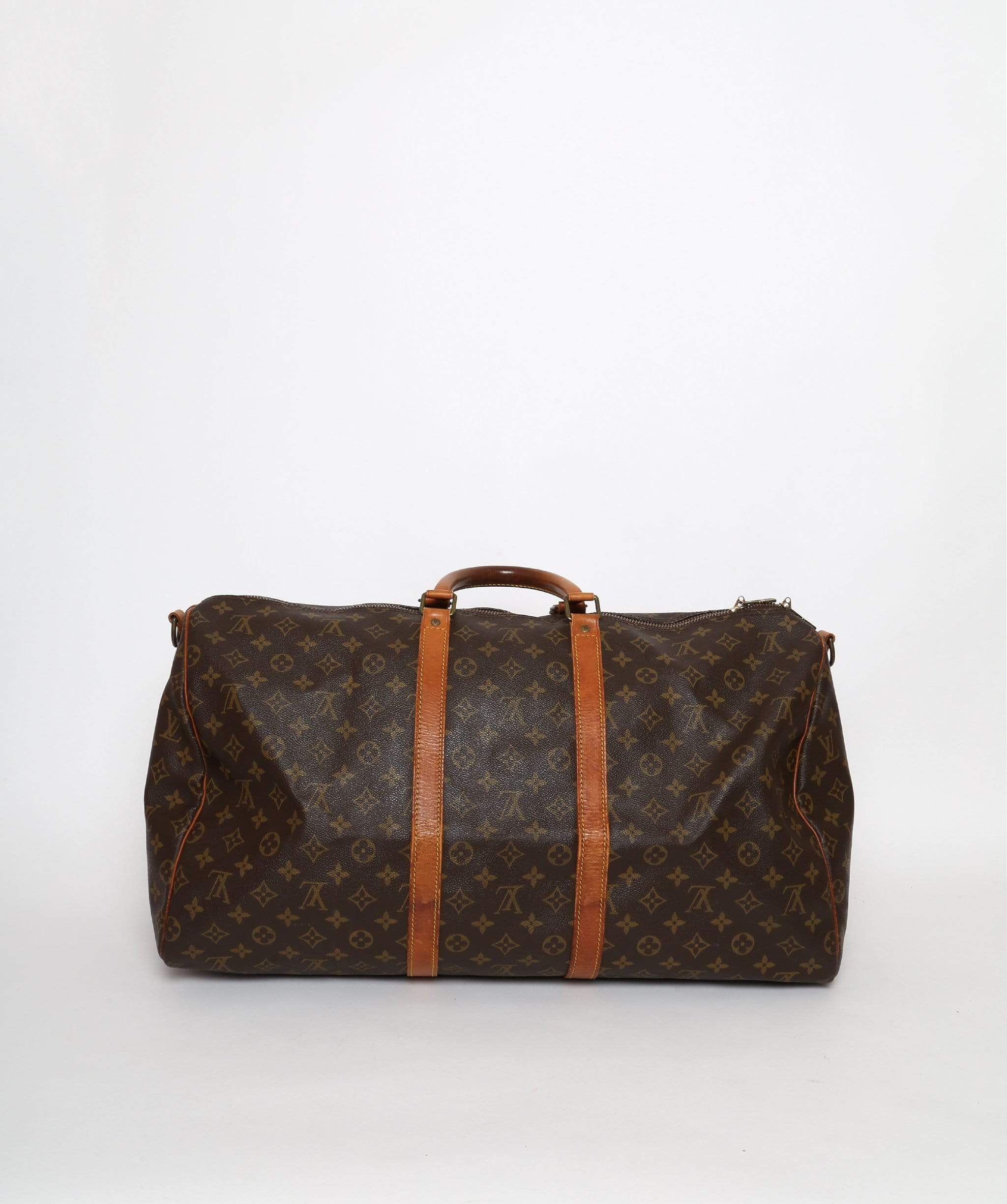 Louis Vuitton LOUIS VUITTON Monogram Keepall Bandouliere 55 Boston Bag VI 874