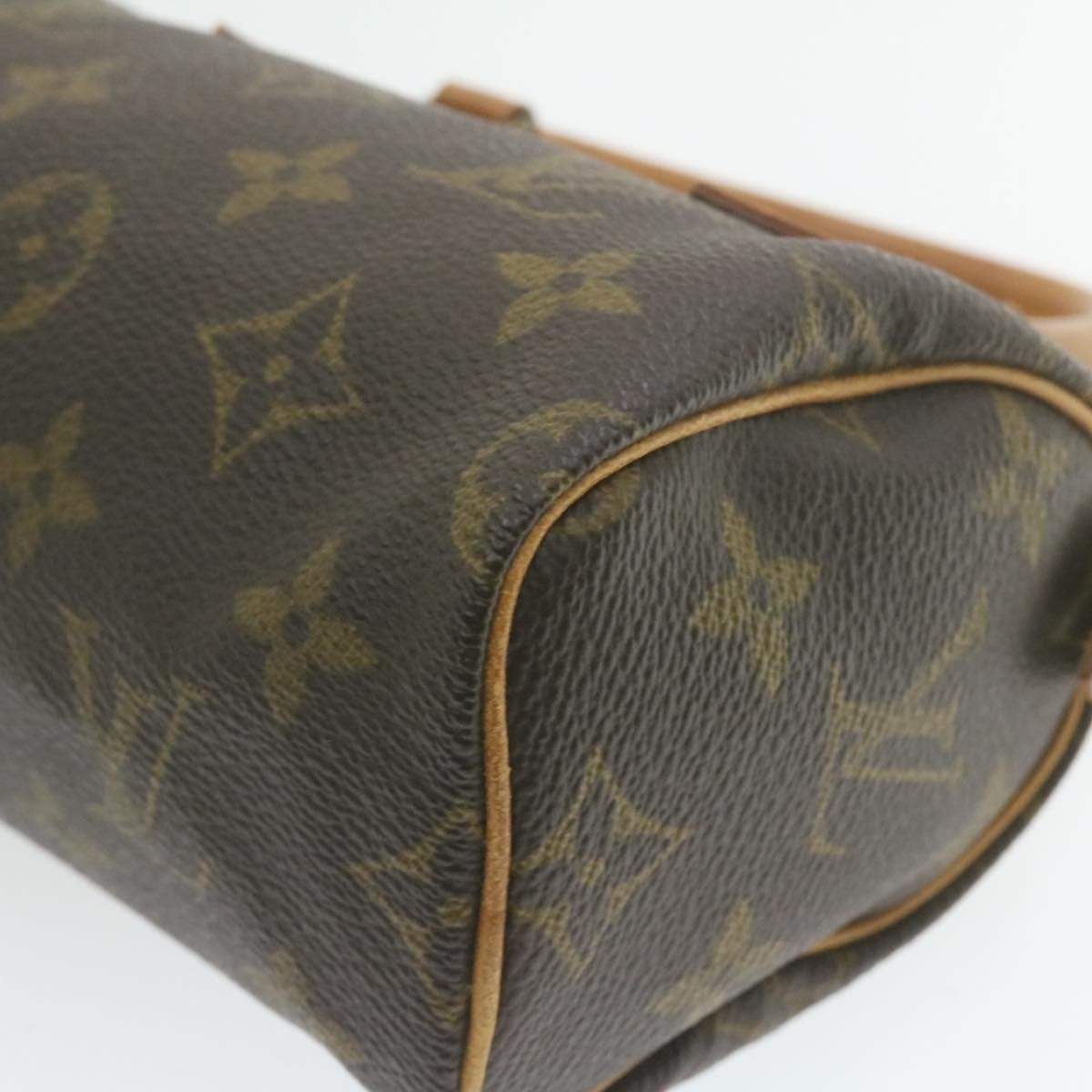 Louis Vuitton LOUIS VUITTON Monogram Mini Speedy Hand Bag AWL1058