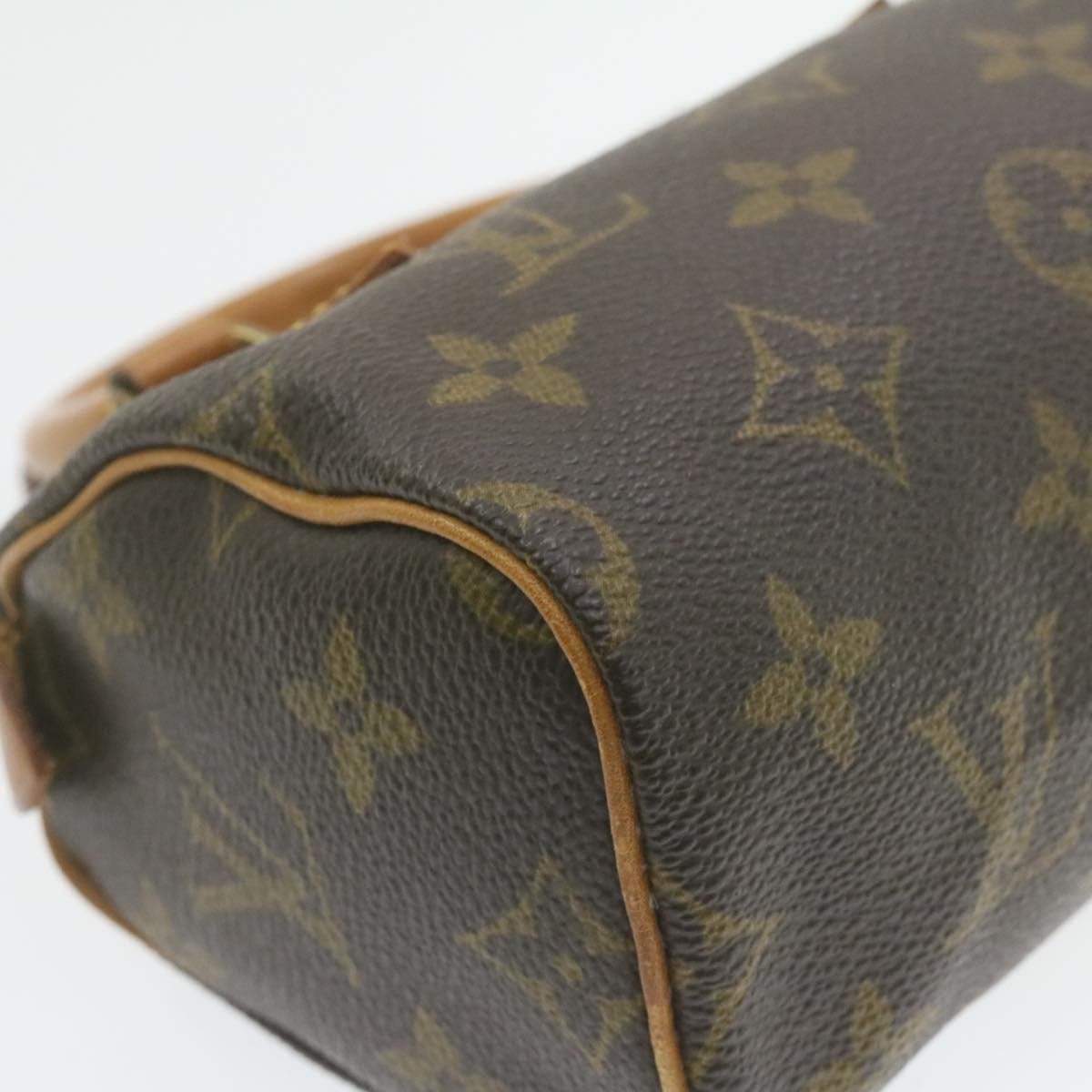 Louis Vuitton LOUIS VUITTON Monogram Mini Speedy Hand Bag AWL1058