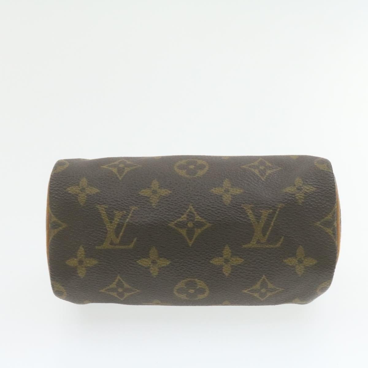 Louis Vuitton LOUIS VUITTON Monogram Mini Speedy Hand Bag AWL1058