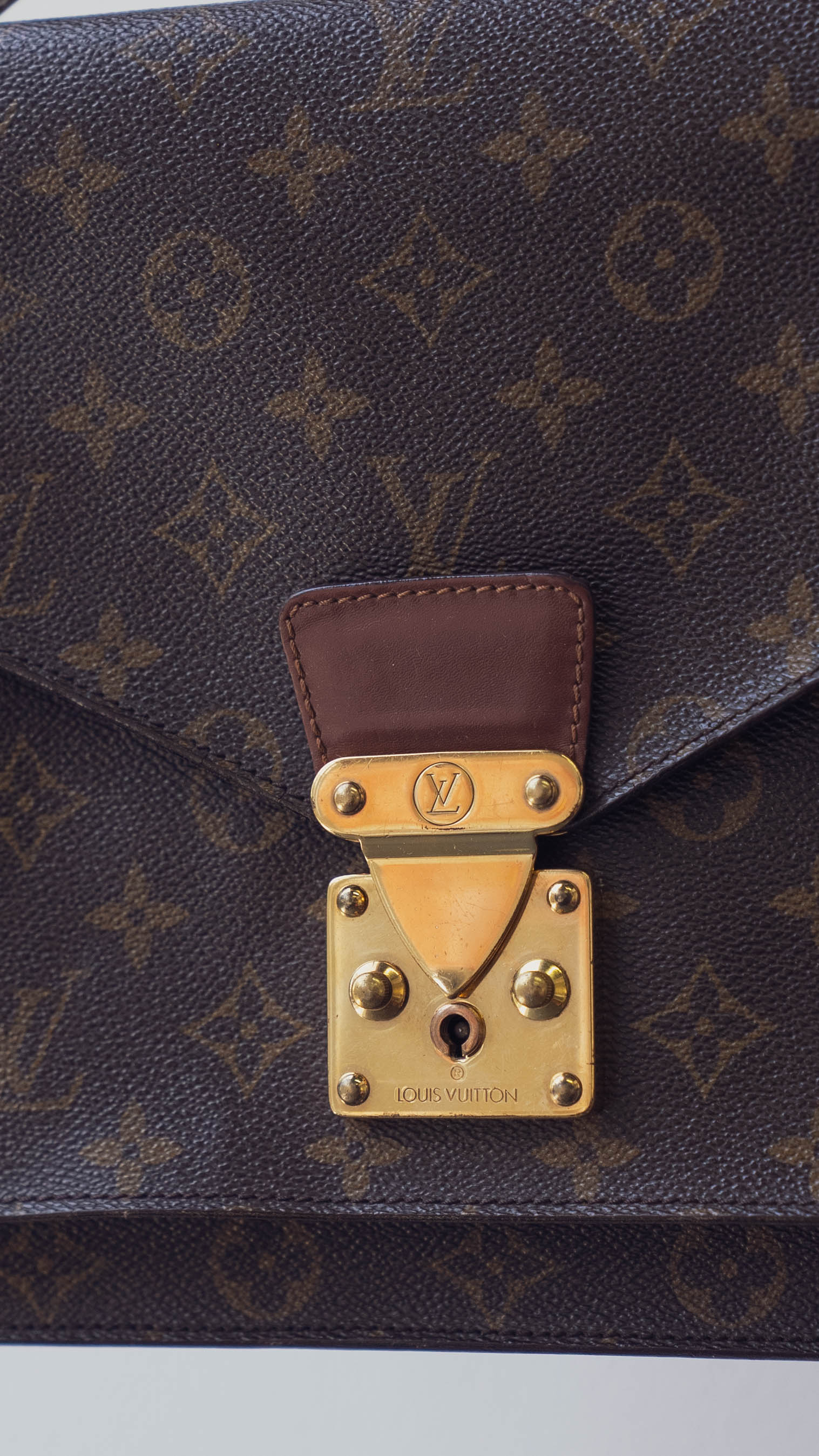 Louis Vuitton Louis Vuitton Monogram Monceau 2Way Shoulder Bag - AWL2681