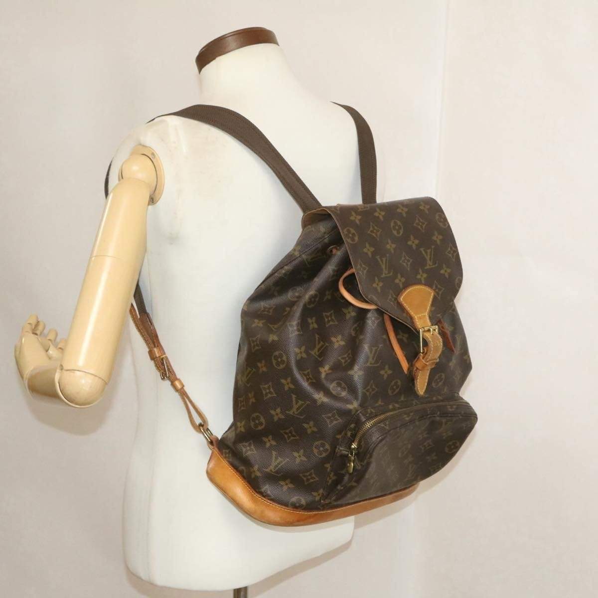 Louis Vuitton LOUIS VUITTON Monogram Montsouris GM Backpack Date stamp SD0995