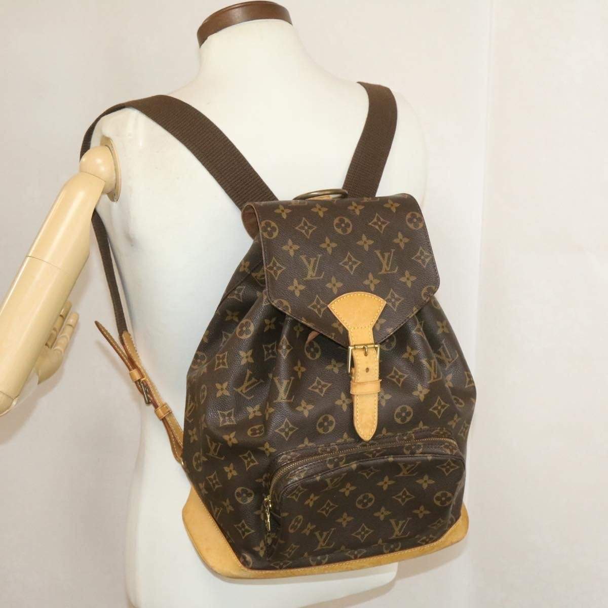 Louis Vuitton LOUIS VUITTON Monogram Montsouris GM Backpack MI0946