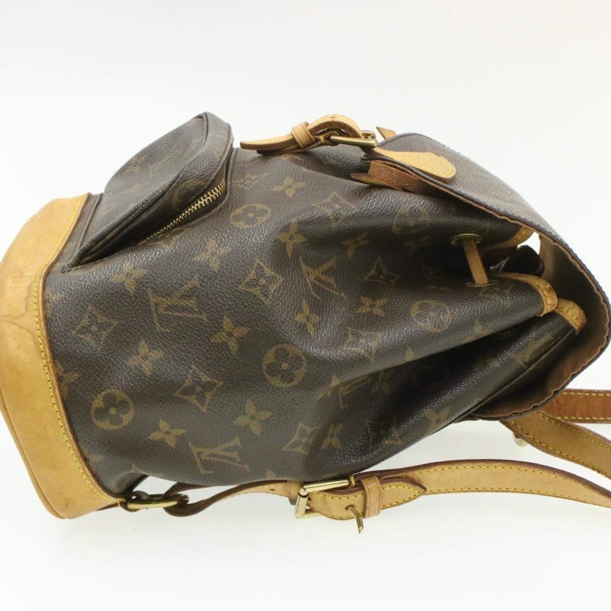 Louis Vuitton LOUIS VUITTON Monogram Montsouris MM Backpack LV SP0011