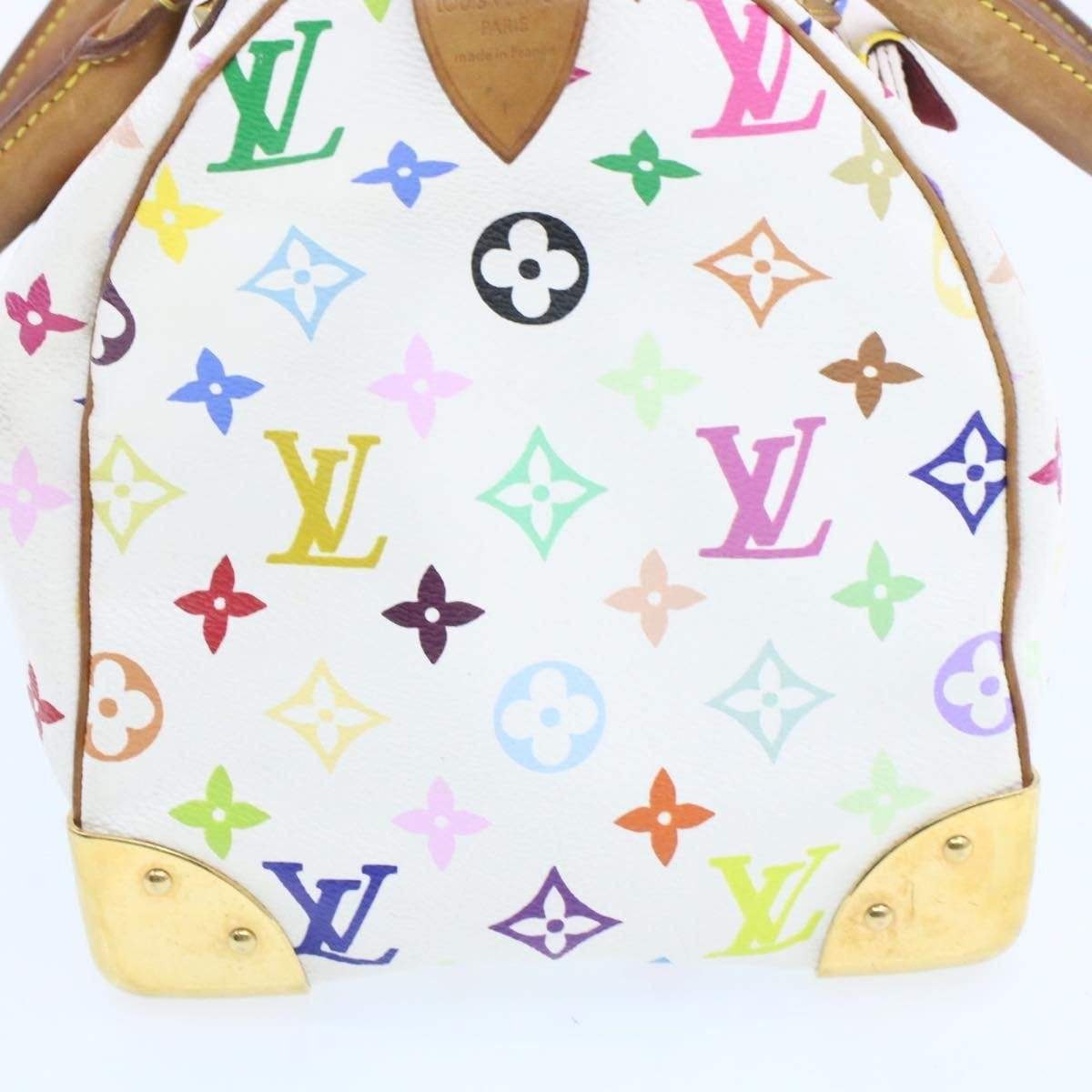 Louis Vuitton LOUIS VUITTON Monogram Murakami White Speedy 30 Hand Bag SP0013