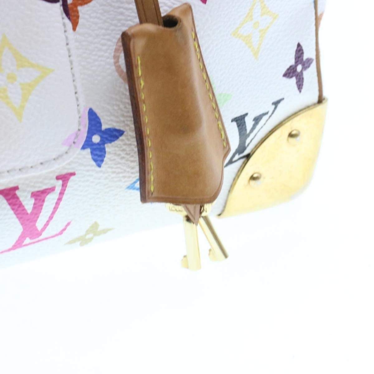 Louis Vuitton LOUIS VUITTON Monogram Murakami White Speedy 30 Hand Bag SP0013