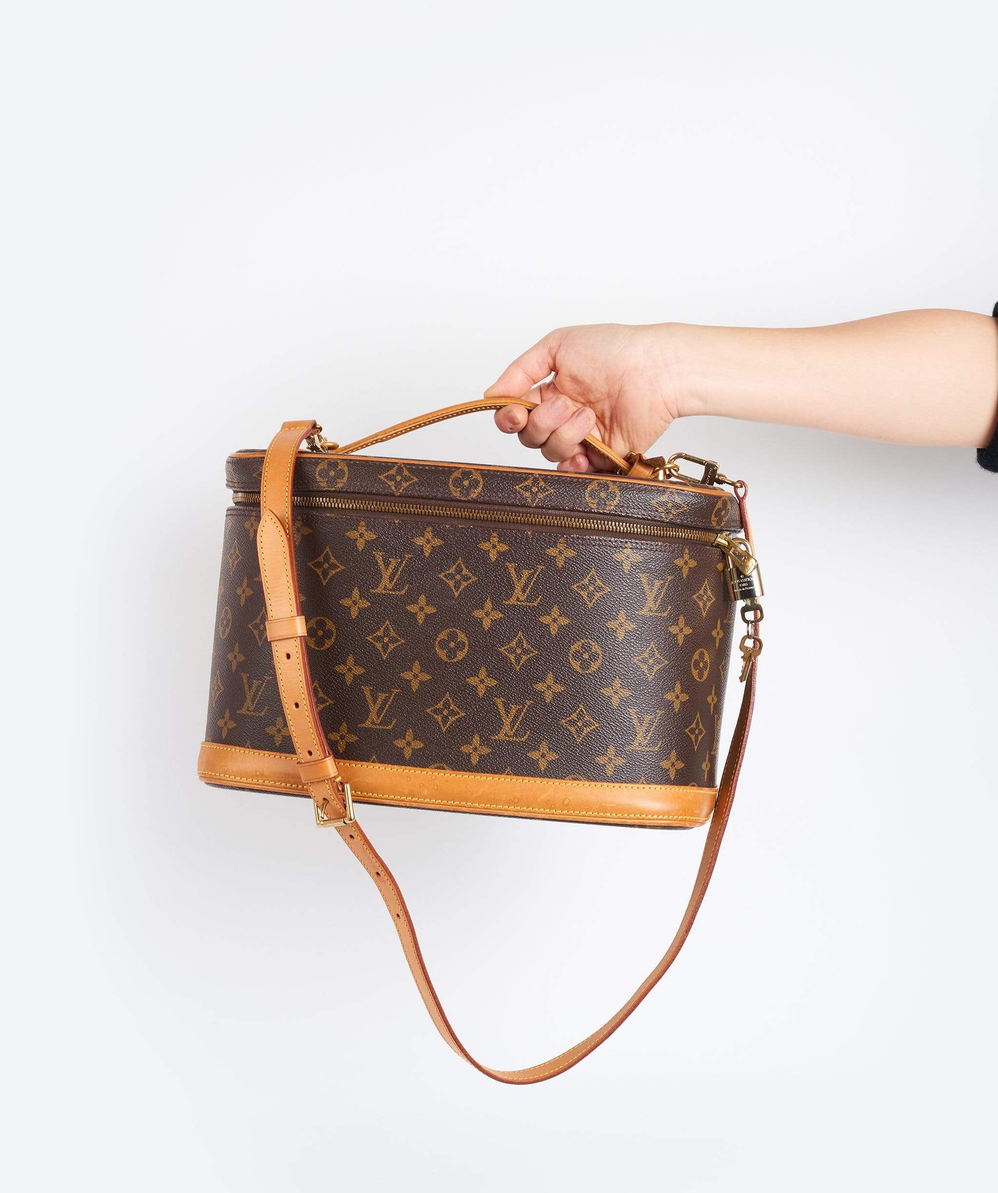 Louis Vuitton LOUIS VUITTON Monogram Nice 2Way Vanity Bag