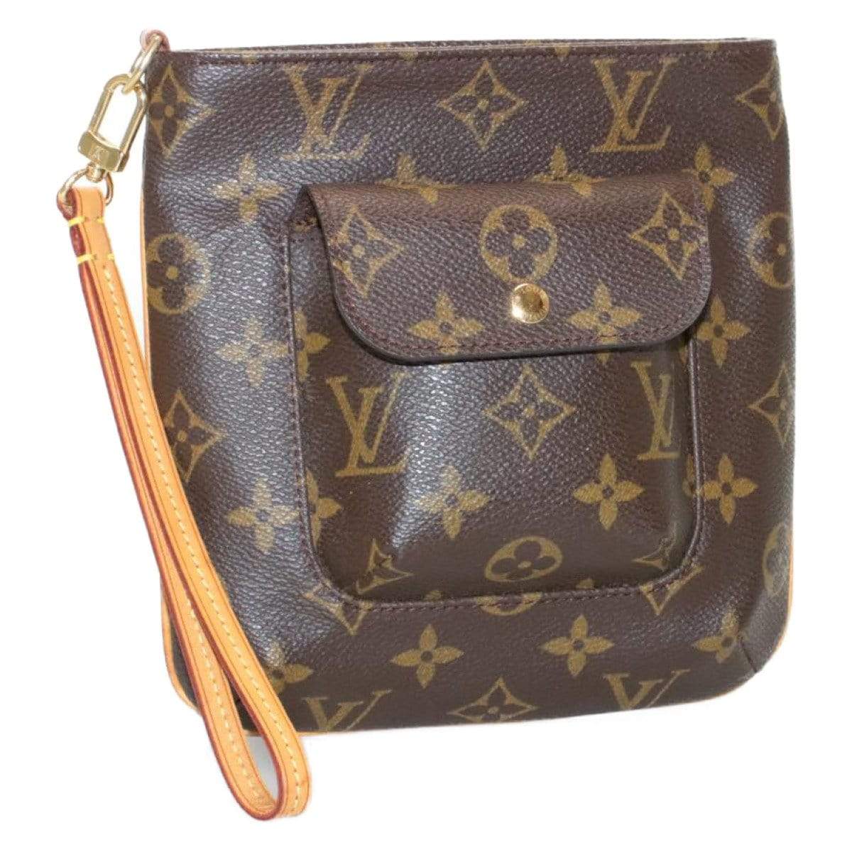 Louis Vuitton Louis Vuitton Monogram Partition Clutch Bag