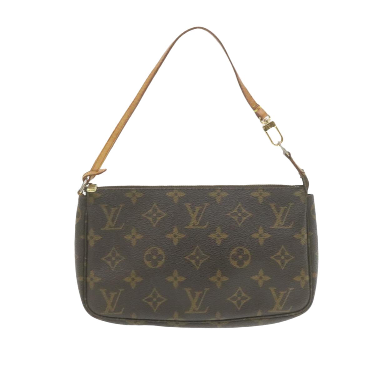 Louis Vuitton LOUIS VUITTON Monogram Pochette Accessoires Pouch M51980
 LV Auth gt778 MW2727