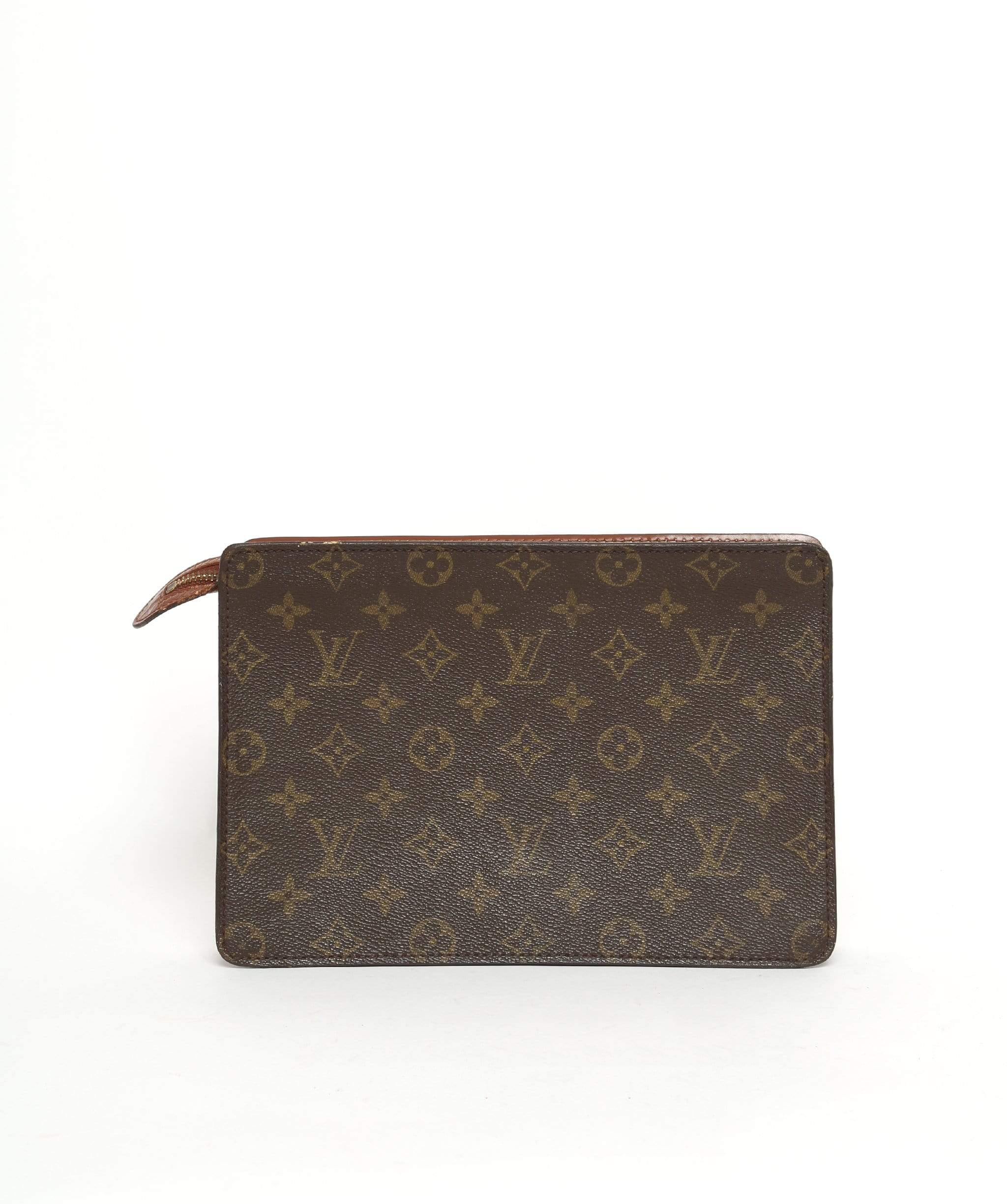 Louis Vuitton LOUIS VUITTON Monogram Pochette Homme Clutch Bag TH0992