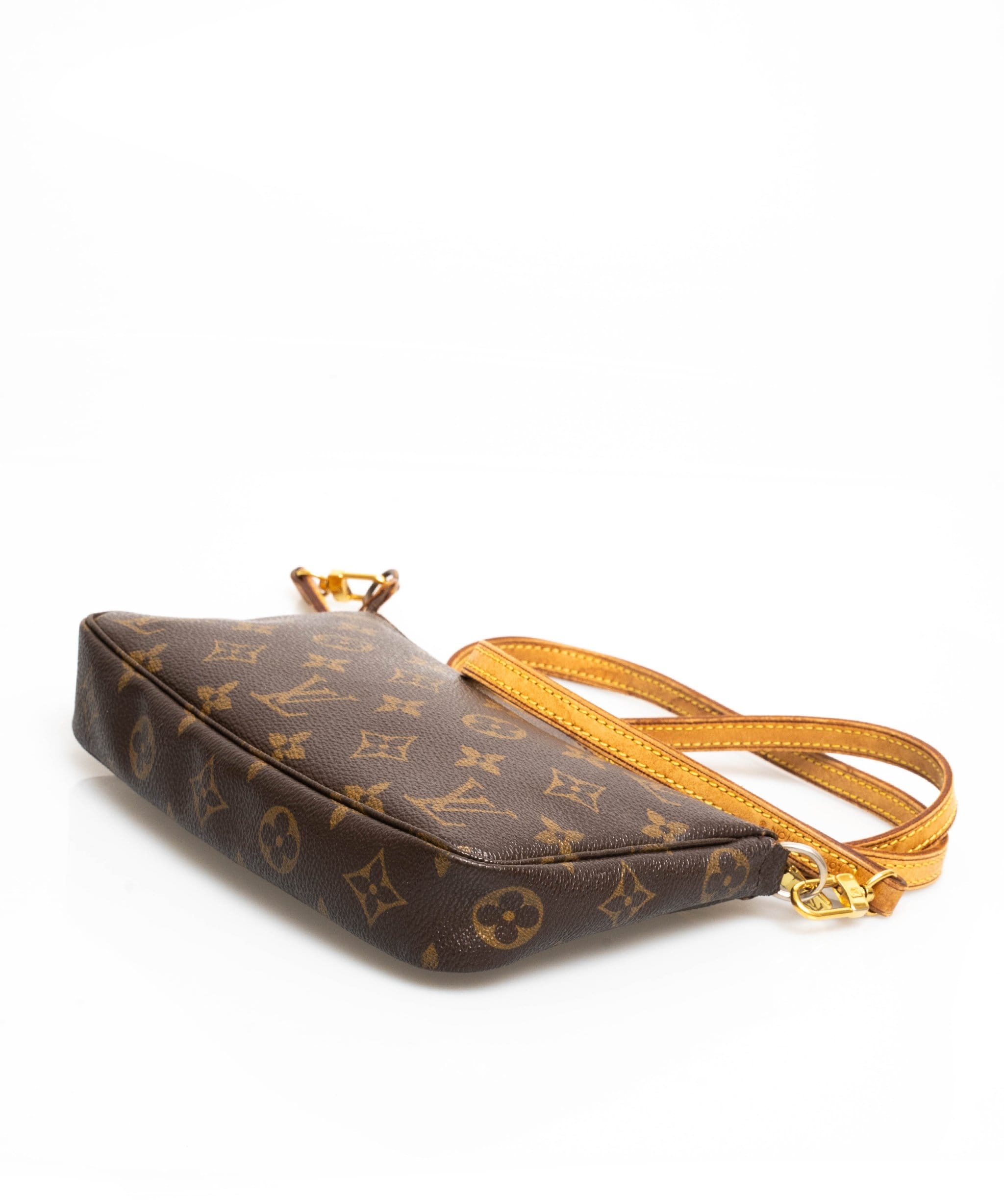 Louis Vuitton Louis Vuitton Monogram Pochette with Long Strap - AWL1709