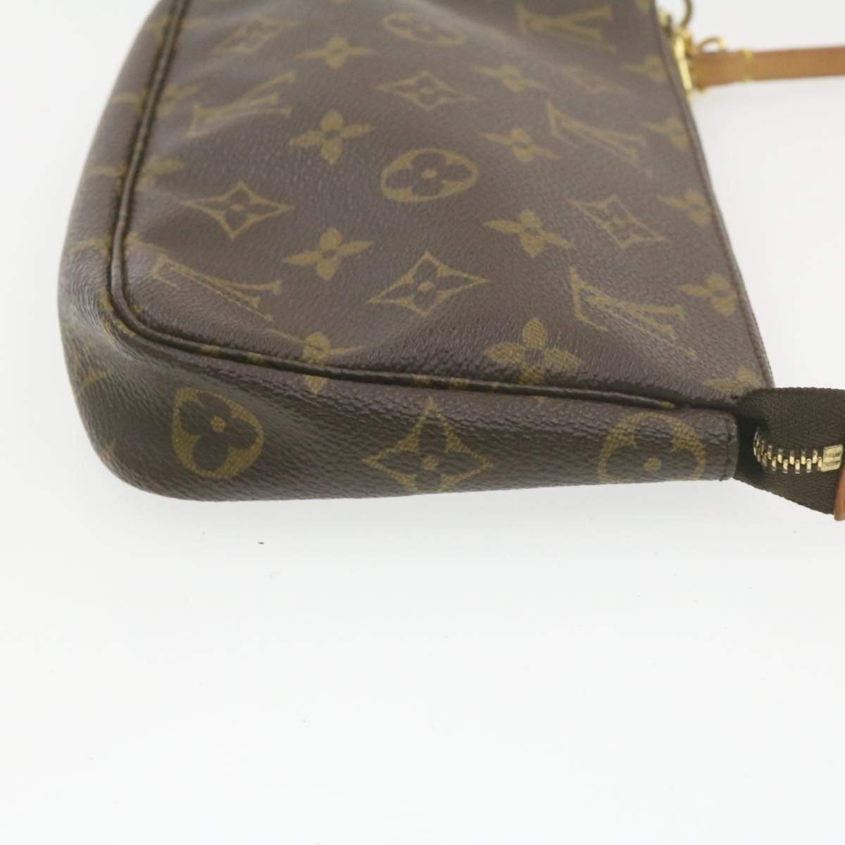 Louis Vuitton LOUIS VUITTON Monogram Pochette with Longer Strap SL0051