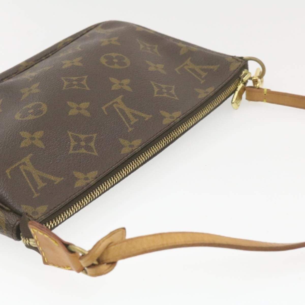 Louis Vuitton LOUIS VUITTON Monogram Pochette with Longer Strap SL0051