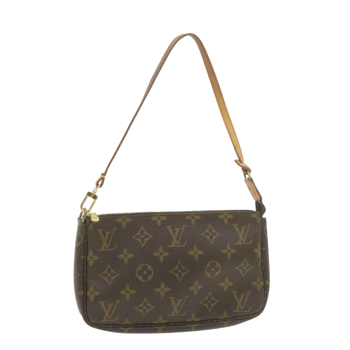 Louis Vuitton LOUIS VUITTON Monogram Pochette with Longer Strap SL0051