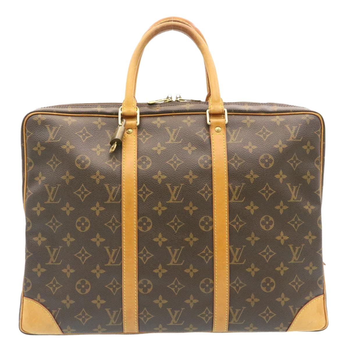 *ON HOLD FOR EXCHANGE*Louis Vuitton Monogram Porte Documents Voyage Hand Bag - AWL2089