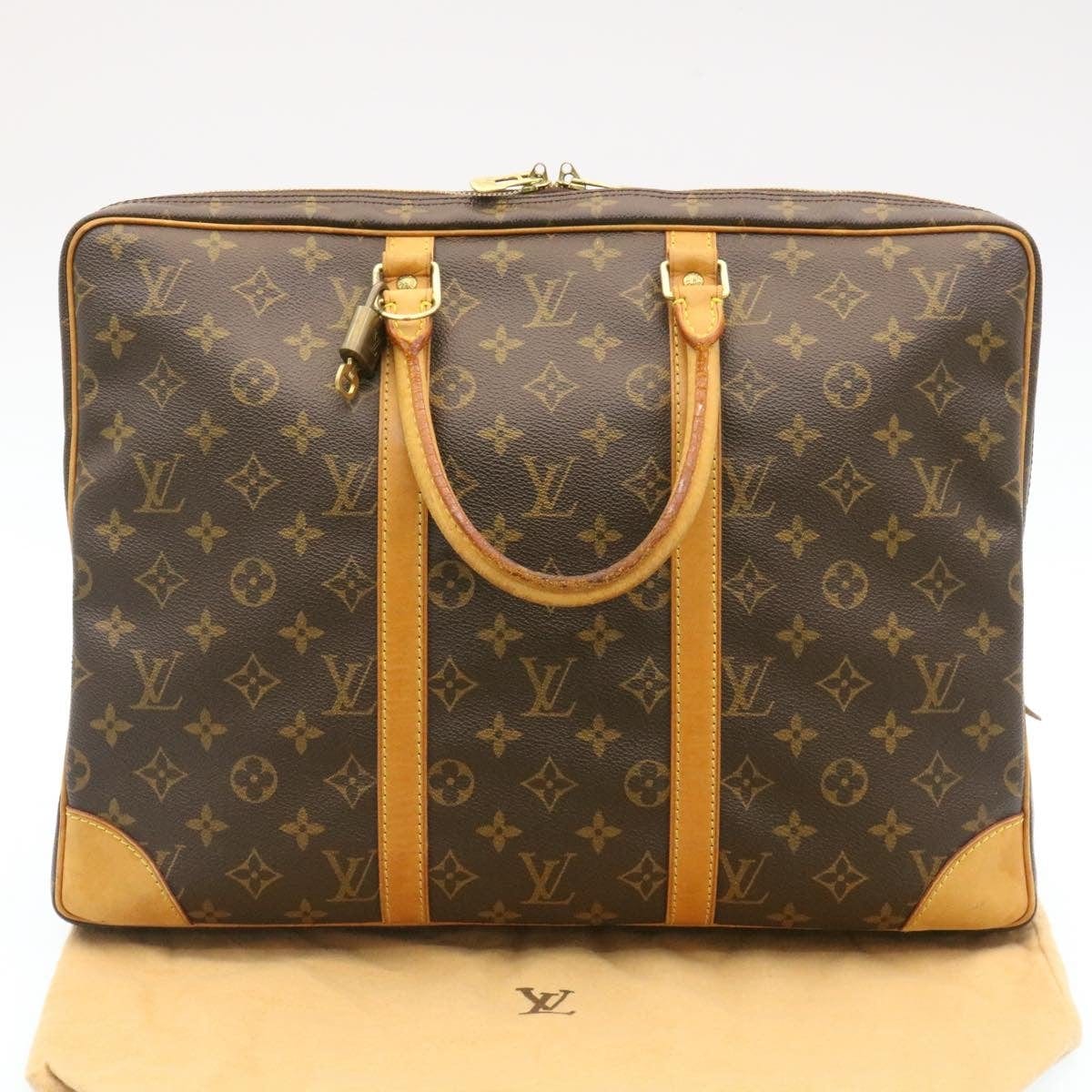 *ON HOLD FOR EXCHANGE*Louis Vuitton Monogram Porte Documents Voyage Hand Bag - AWL2089