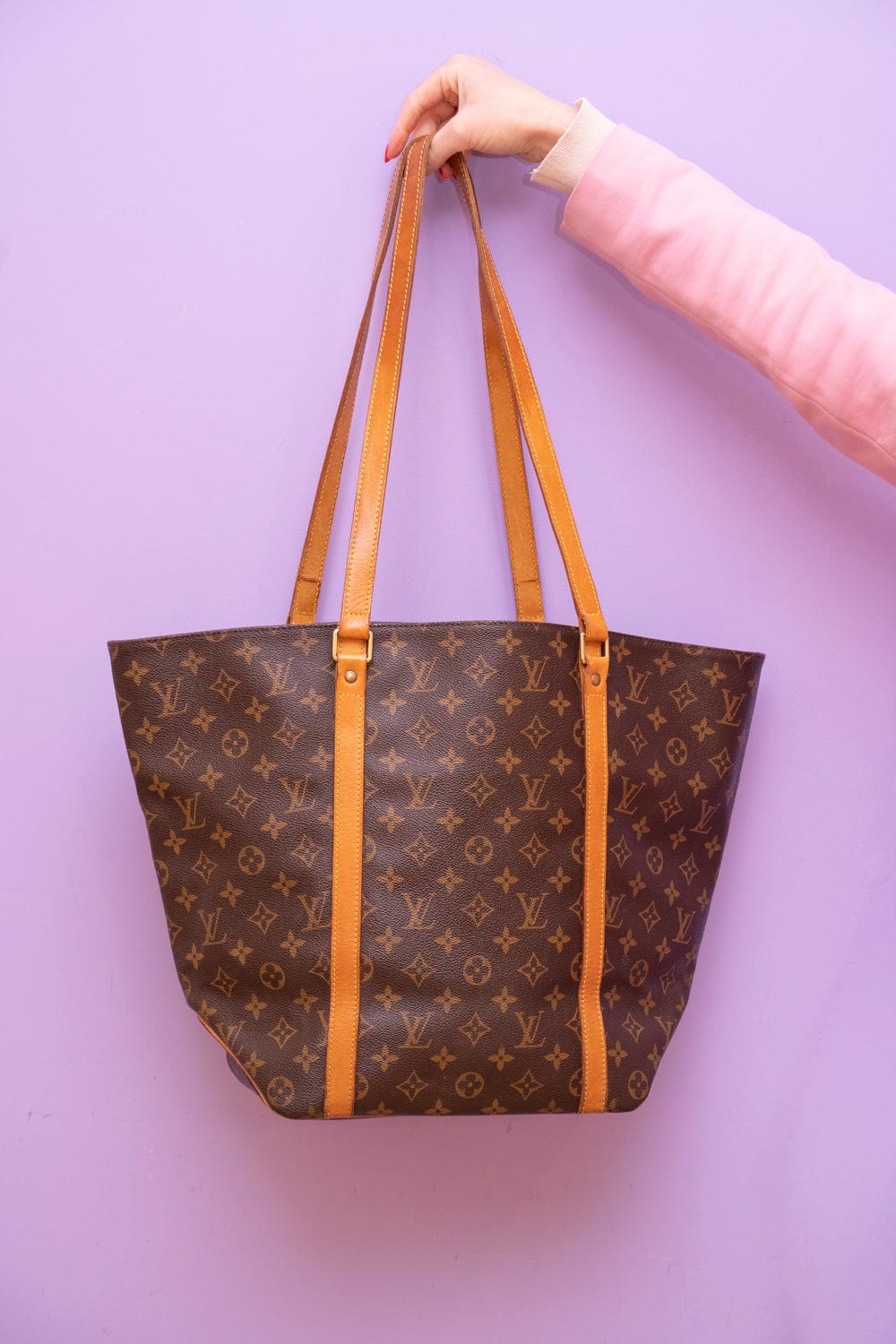 Louis Vuitton Louis Vuitton Monogram Sac Shopping Tote Bag - AWL2193