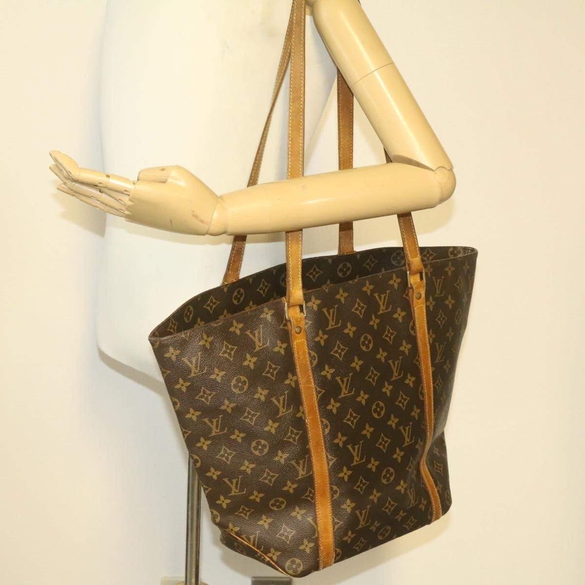 Louis Vuitton LOUIS VUITTON Monogram Sac Shopping Tote Bag M51108 LV
 Auth sy070 MW2724