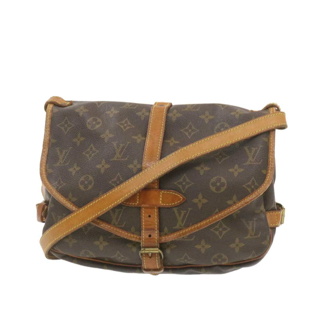 Louis Vuitton Louis Vuitton Monogram Saumur 30