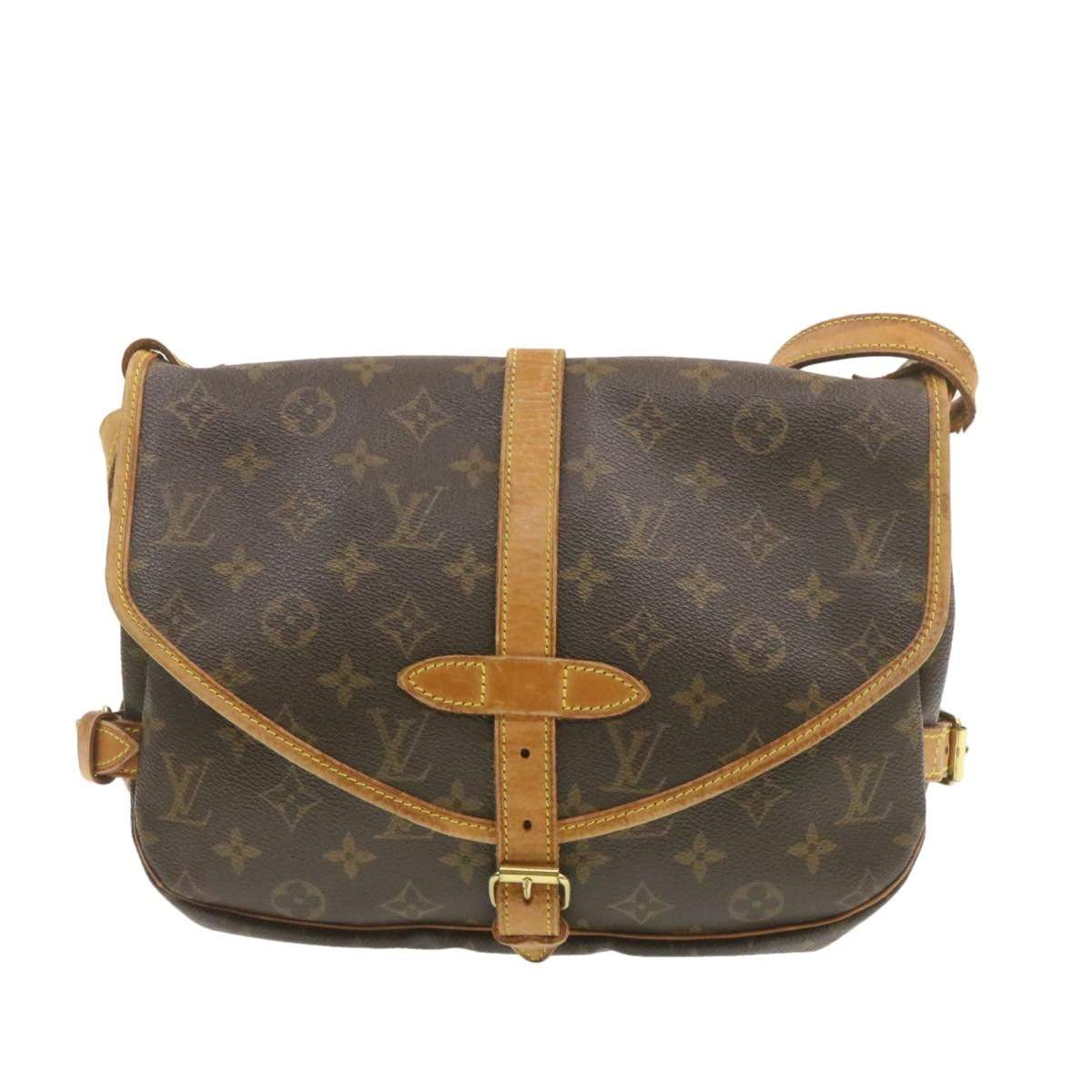 Louis Vuitton LOUIS VUITTON Monogram Saumur 30 Shoulder Bag MB0089