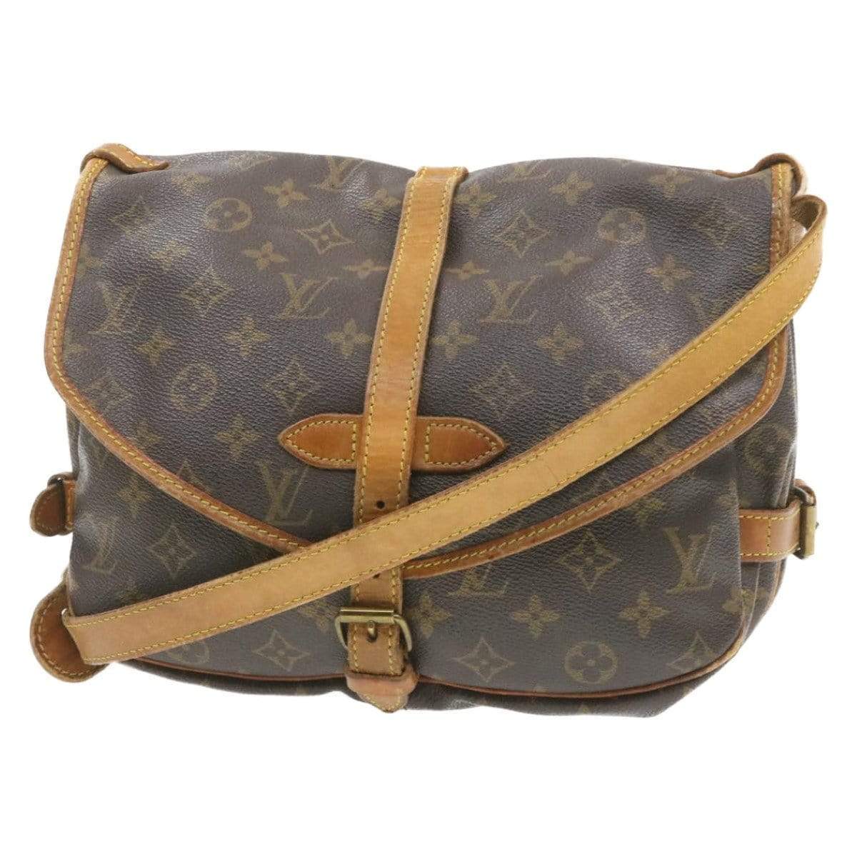 Louis Vuitton LOUIS VUITTON Monogram Saumur 30 Shoulder Bag  MB1011