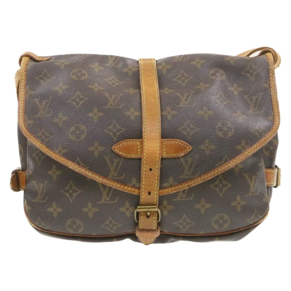 Louis Vuitton LOUIS VUITTON Monogram Saumur 30 Shoulder Bag  MB1011