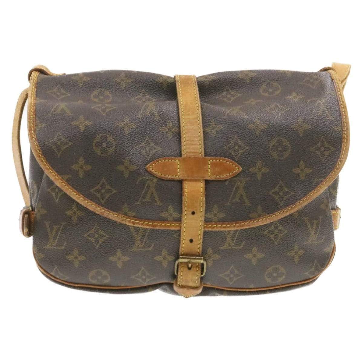 Louis Vuitton LOUIS VUITTON Monogram Saumur 30 Shoulder Bag  MB1011