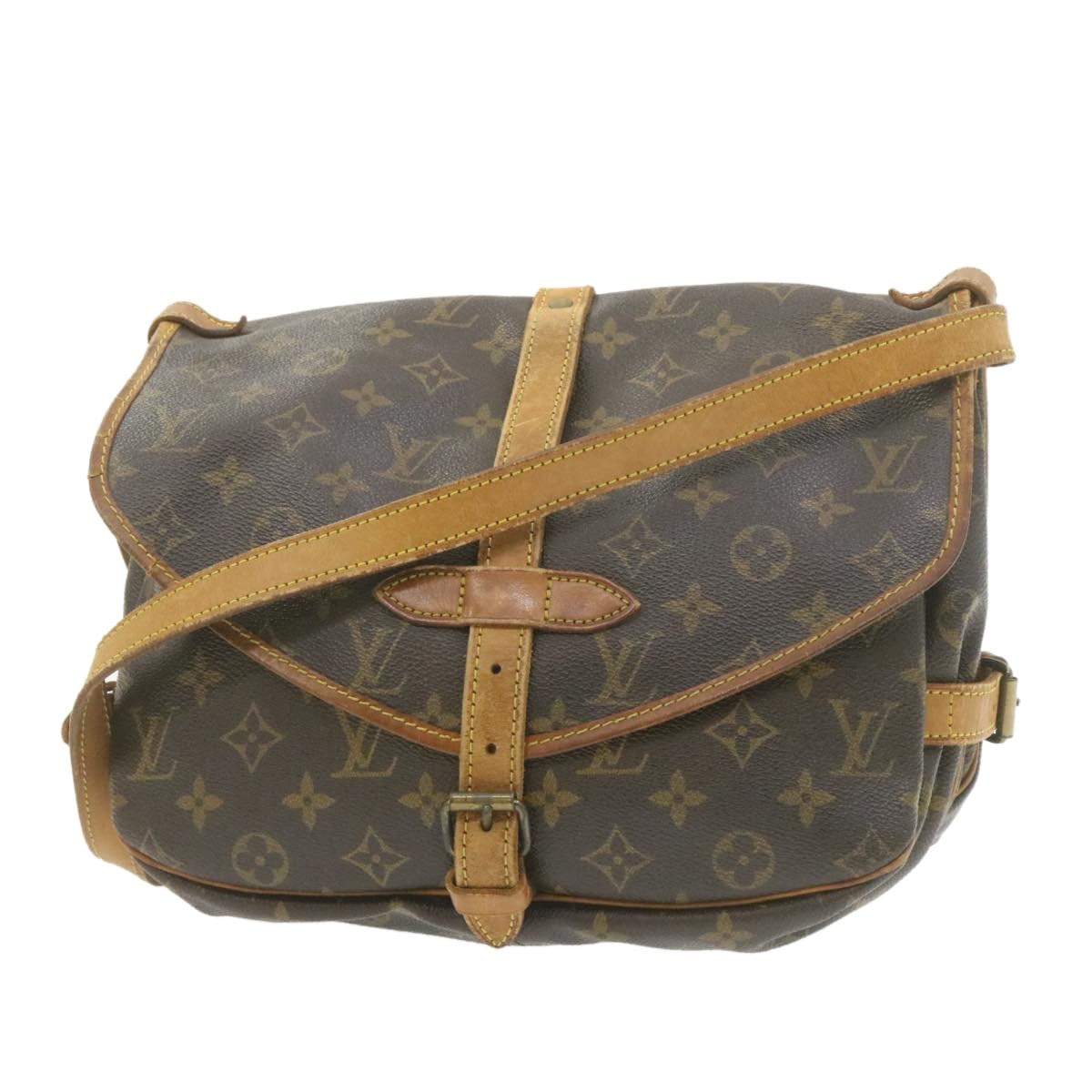 Louis Vuitton LOUIS VUITTON Monogram Saumur 30 Shoulder Bag MW2215