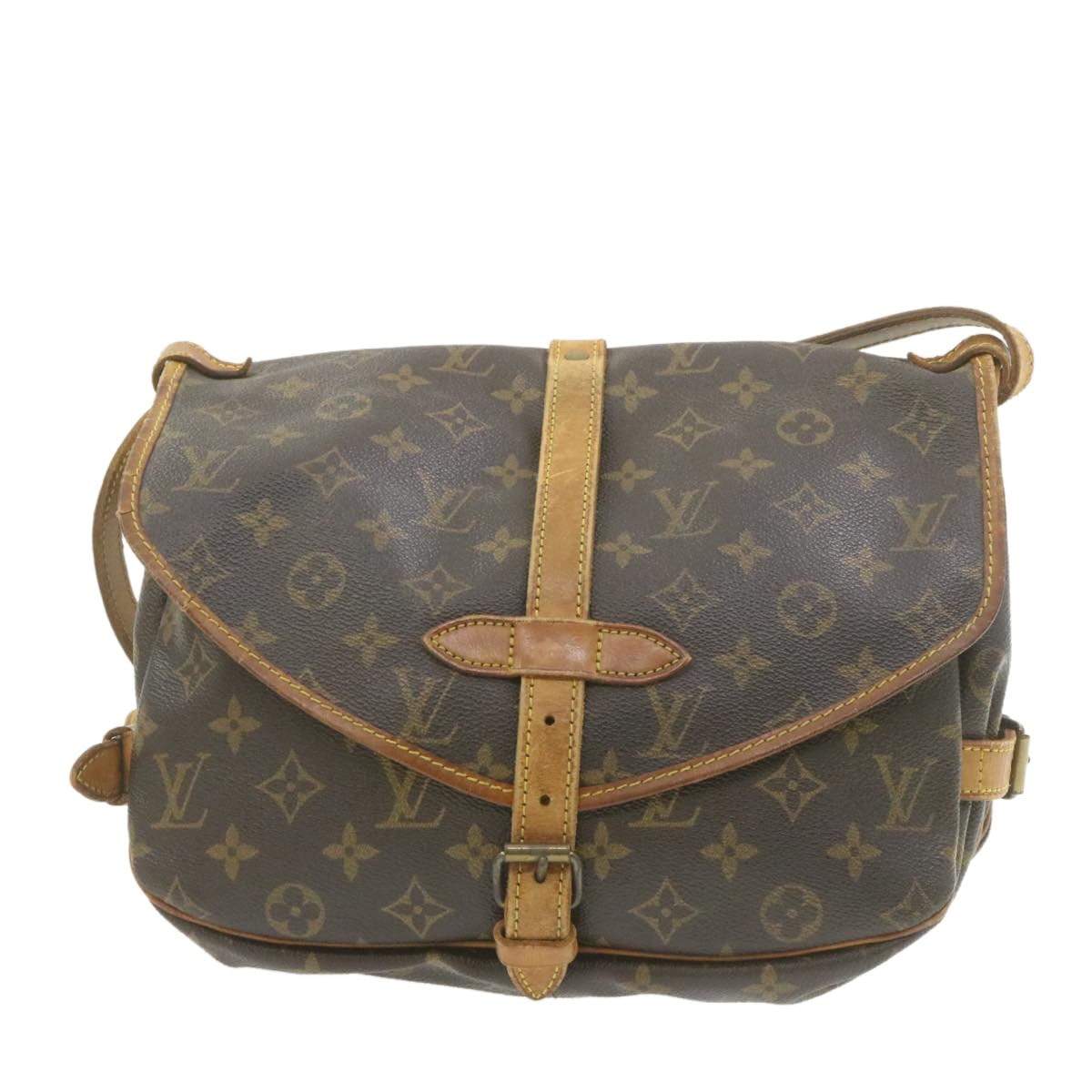 Louis Vuitton LOUIS VUITTON Monogram Saumur 30 Shoulder Bag MW2215