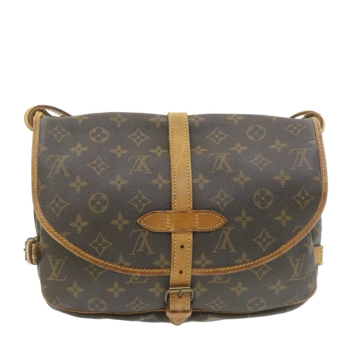 Louis Vuitton LOUIS VUITTON Monogram Saumur 30 Shoulder Bag MW2215