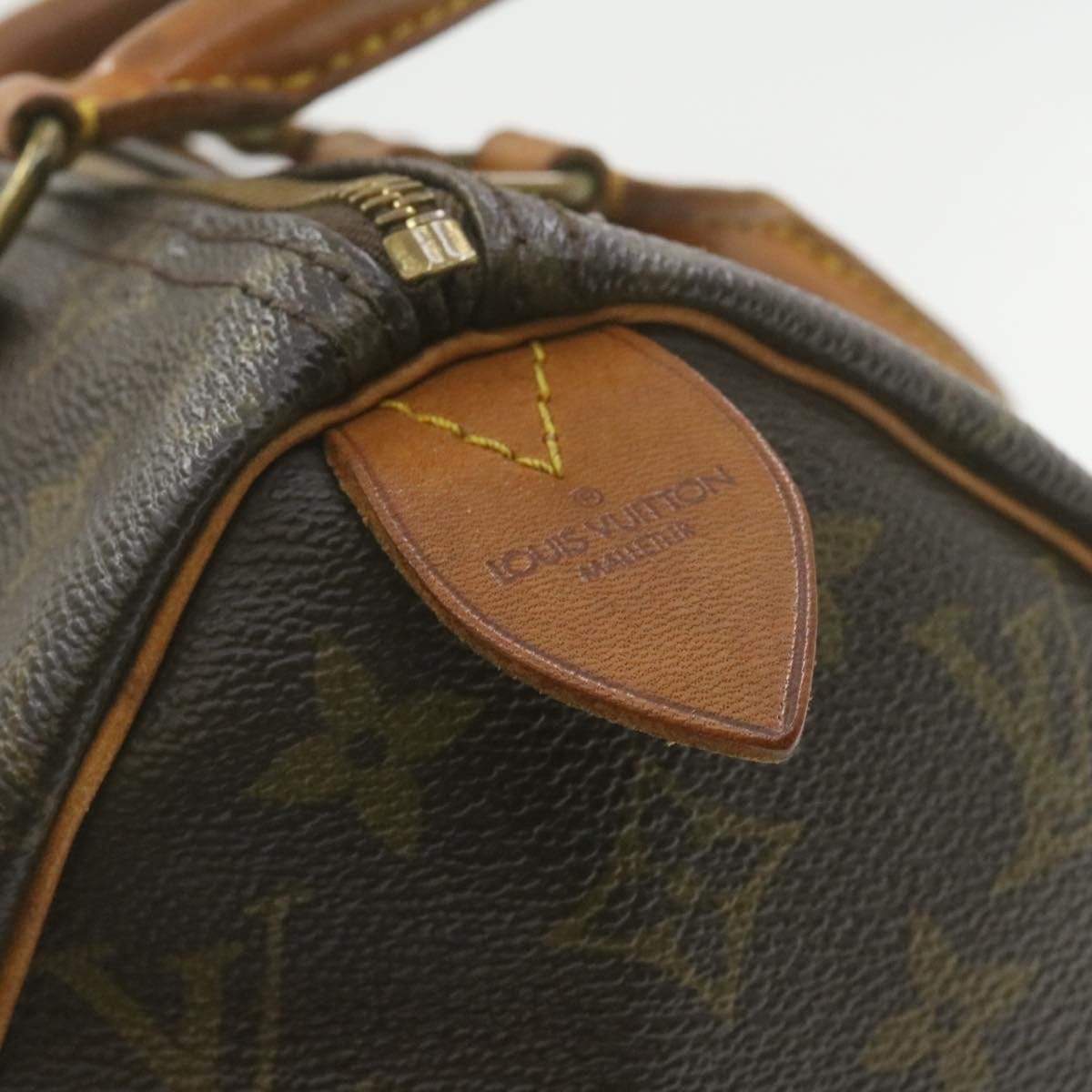 Louis Vuitton LOUIS VUITTON Monogram Speedy 25 Hand Bag  AWL1045